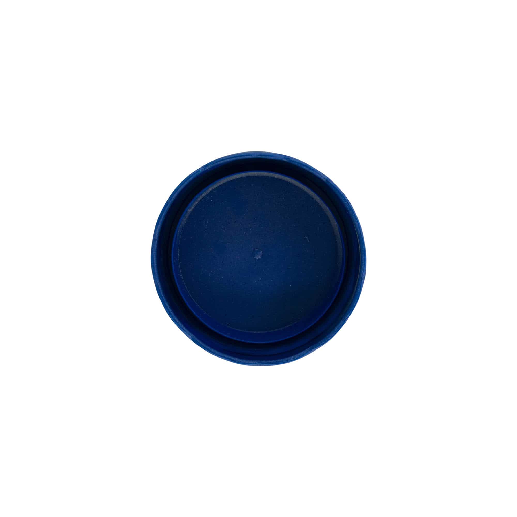 Kaaneplaat kitsakaelalisele keraamilisele potile, HDPE-plastik, sinine
