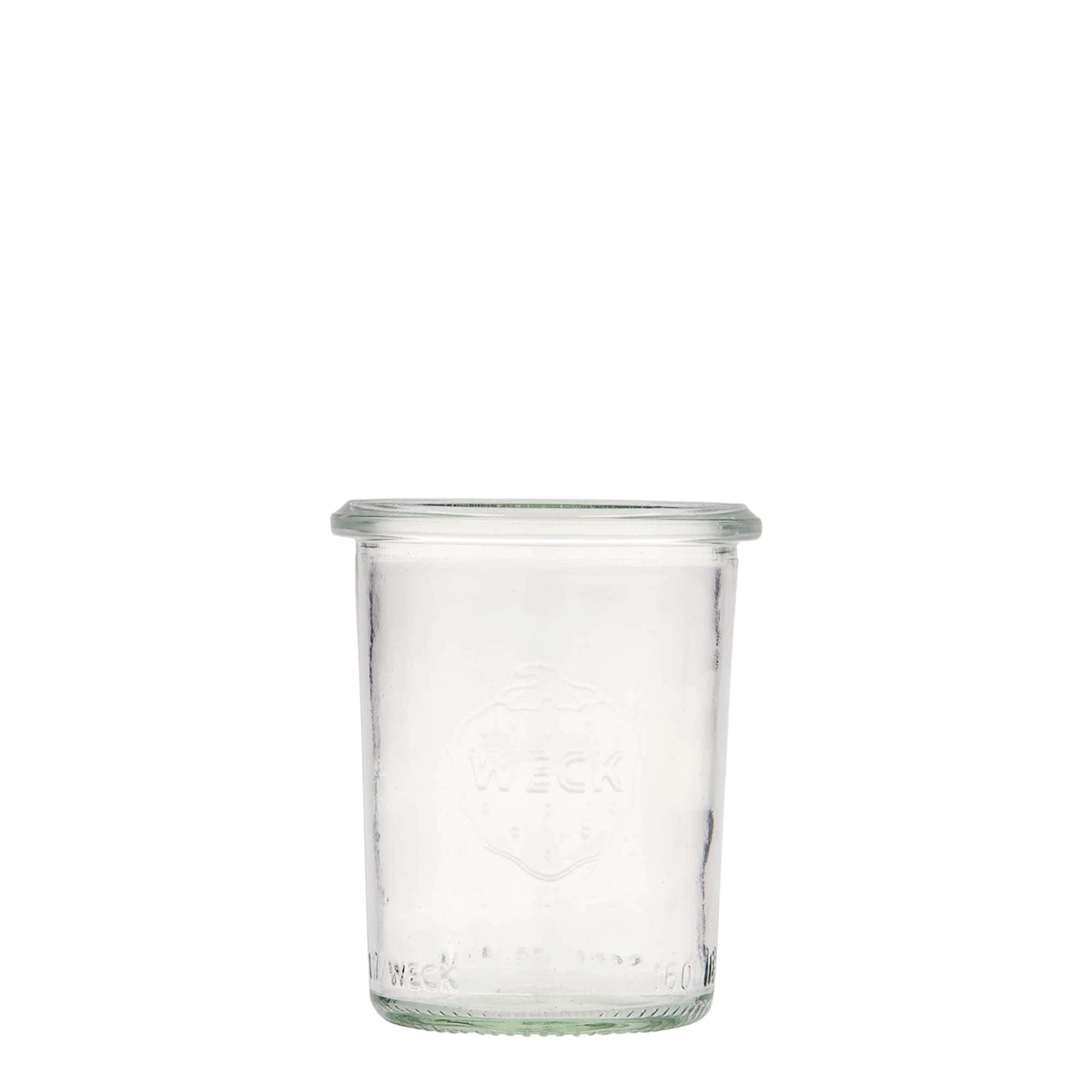 160 ml WECK-klaaspurk, suu: ümaräär