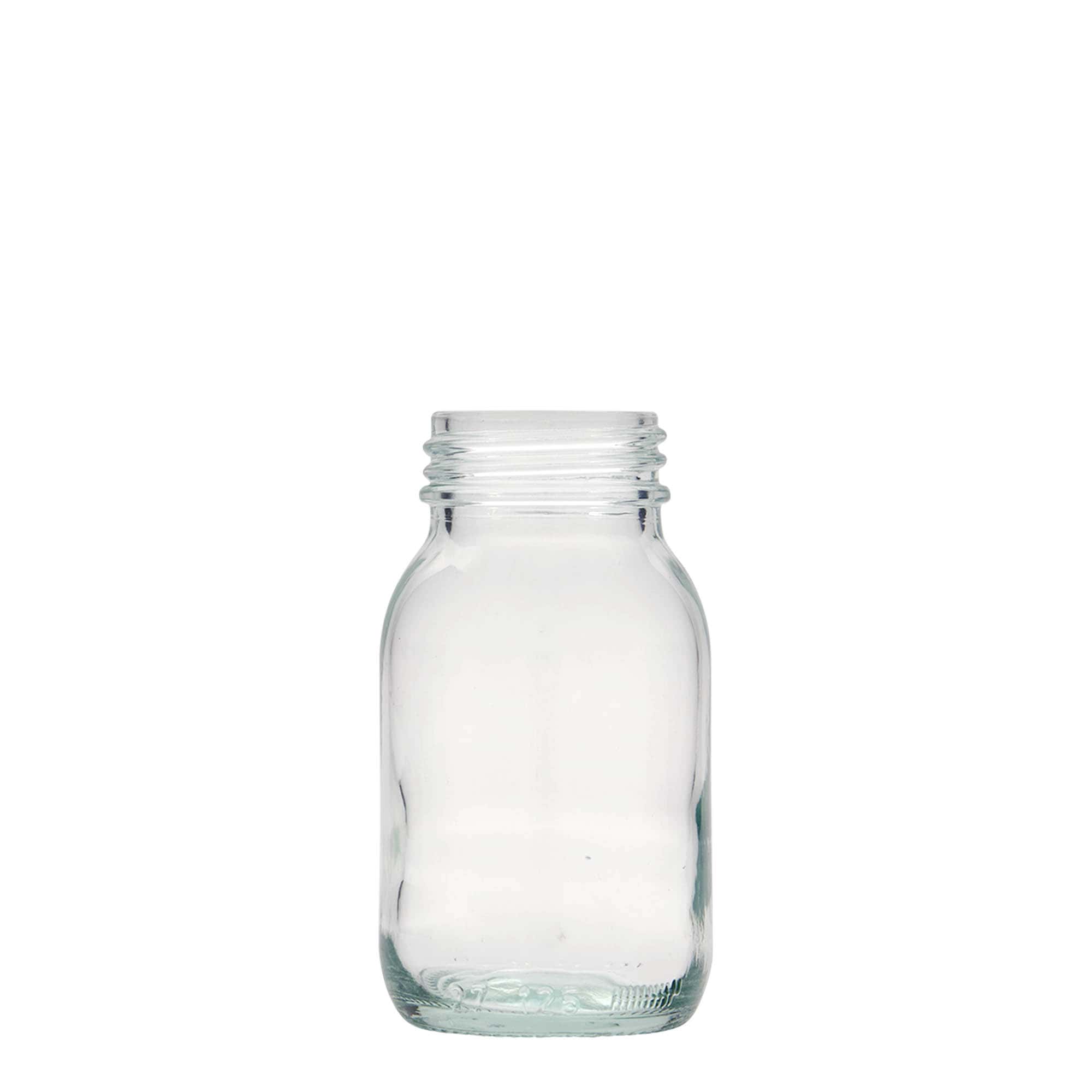 125 ml laiakaelne klaas, avale: DIN 40