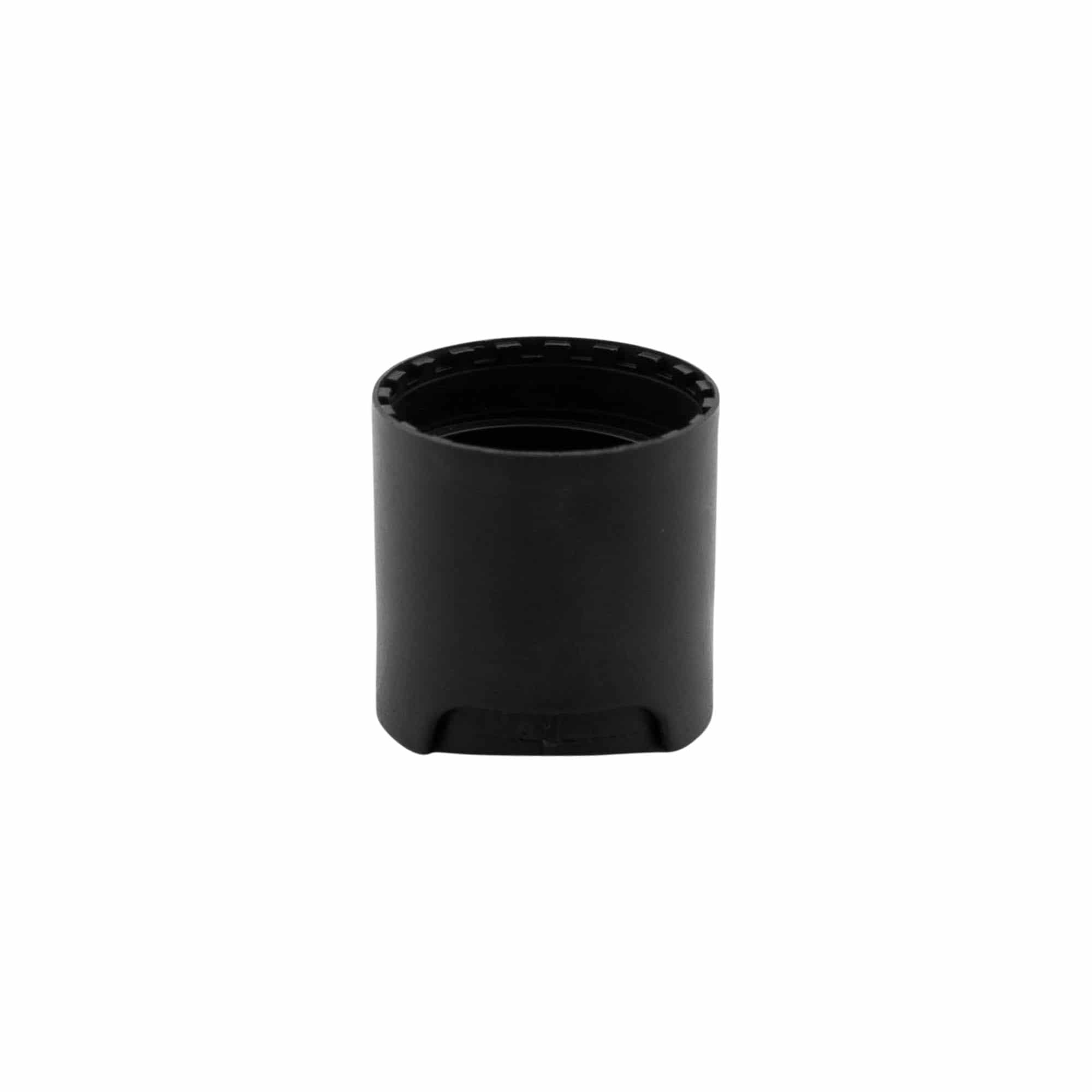 Keeratav disc-top-kork, PP-plast, must, sulguri tüüp: GPI 24/410
