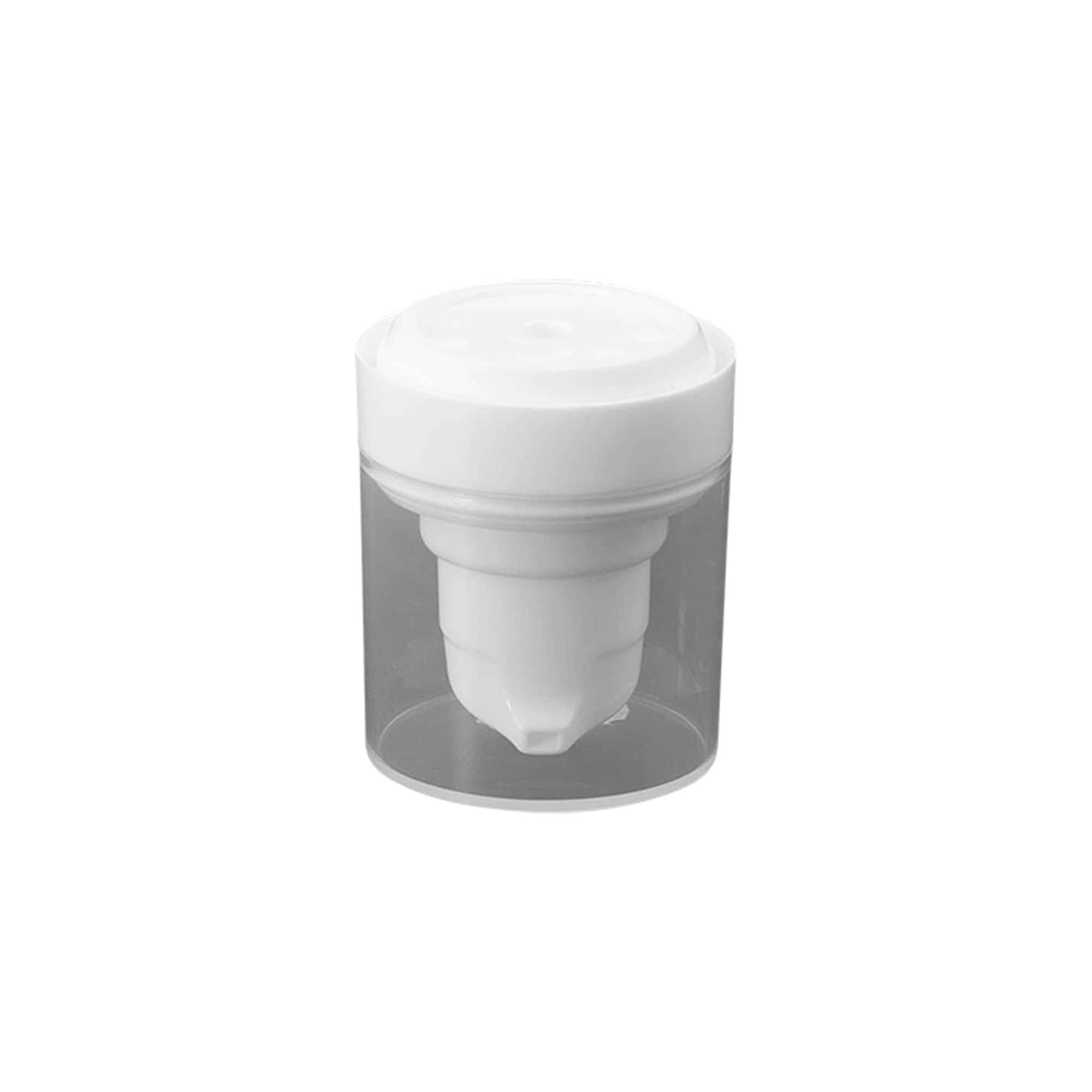 Airless dosaatori pumppea 'Micro', PP-plast, valge