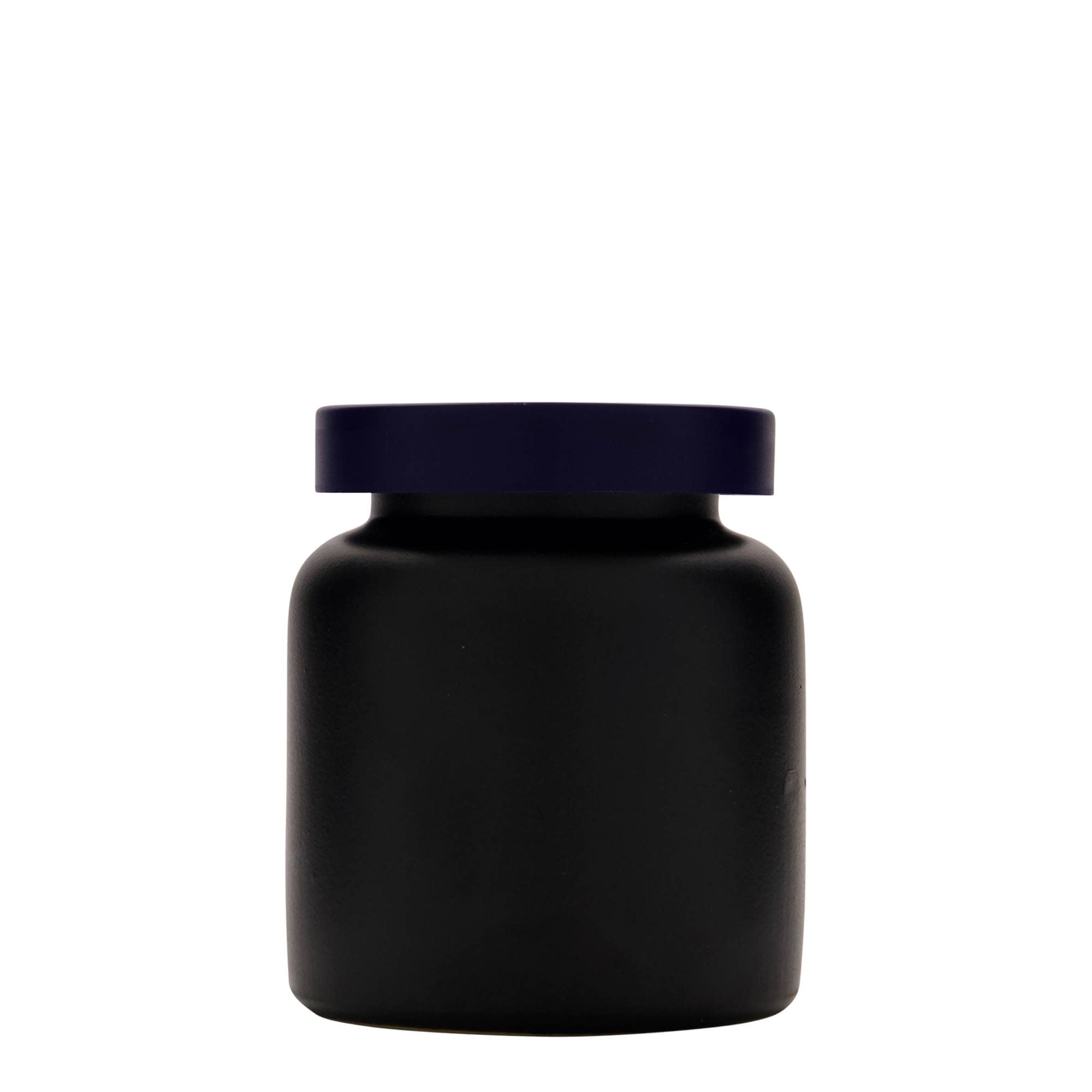 270 ml kivikeraamiline anum, keraamika, must, sulgur: pealepandav kork