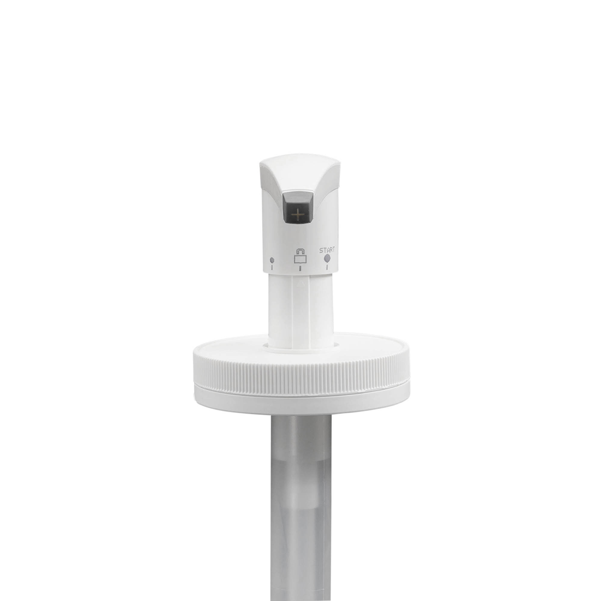 Doseerimispump 655 ml 'Securibox' jaoks, PE-plast, valge, korgi jaoks: kruvikork