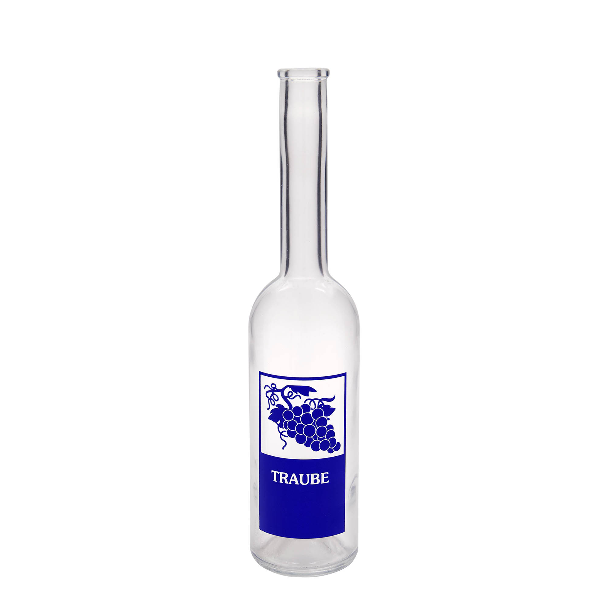 500 ml klaaspudel 'Opera', motiiv: Viinamarjad, suuava: kork 500 ml klaaspudel 'Opera', motiiv: Viinamarjad, suuava: kork