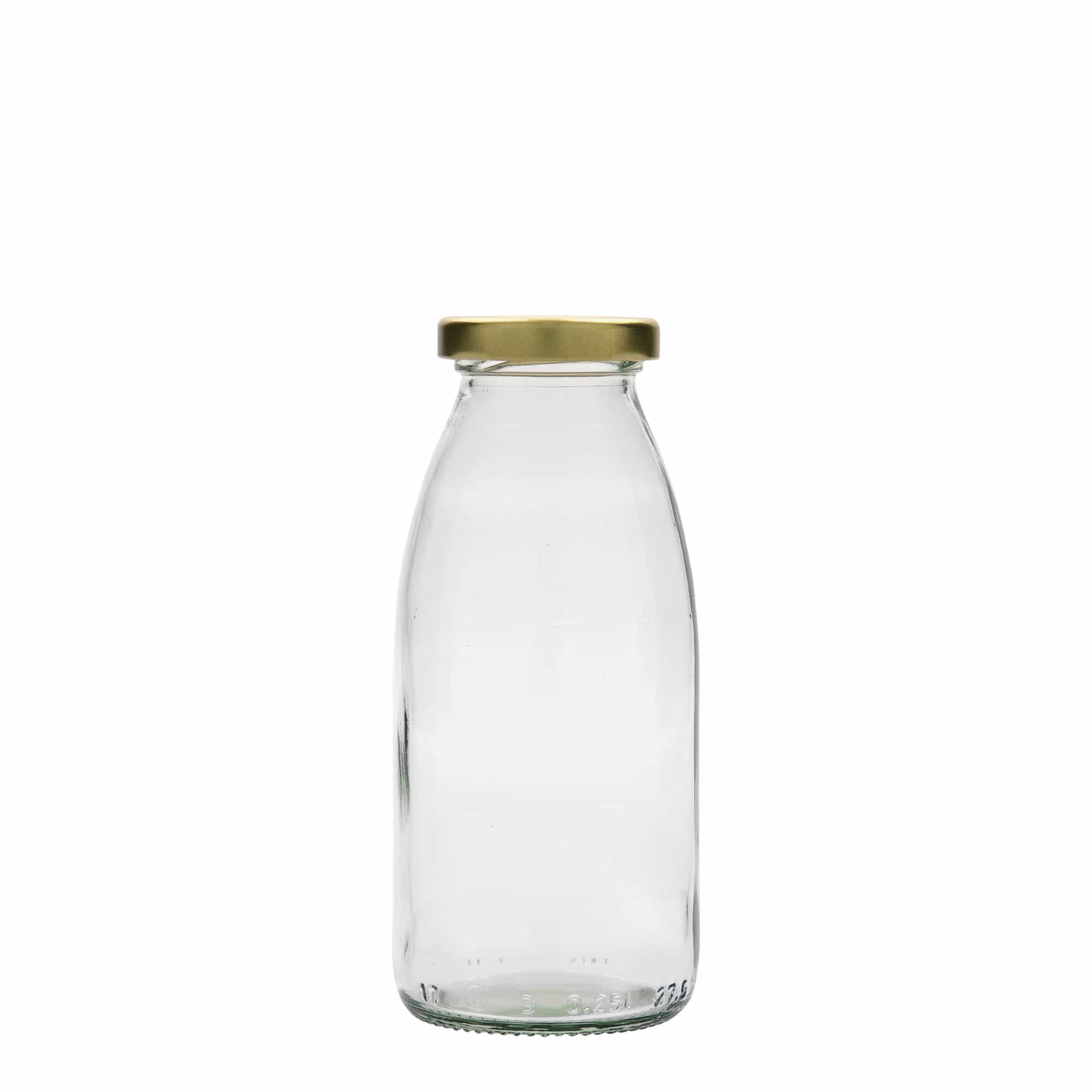 250 ml klaaspudel 'Vroni', sulgur: twist-off (TO 43)