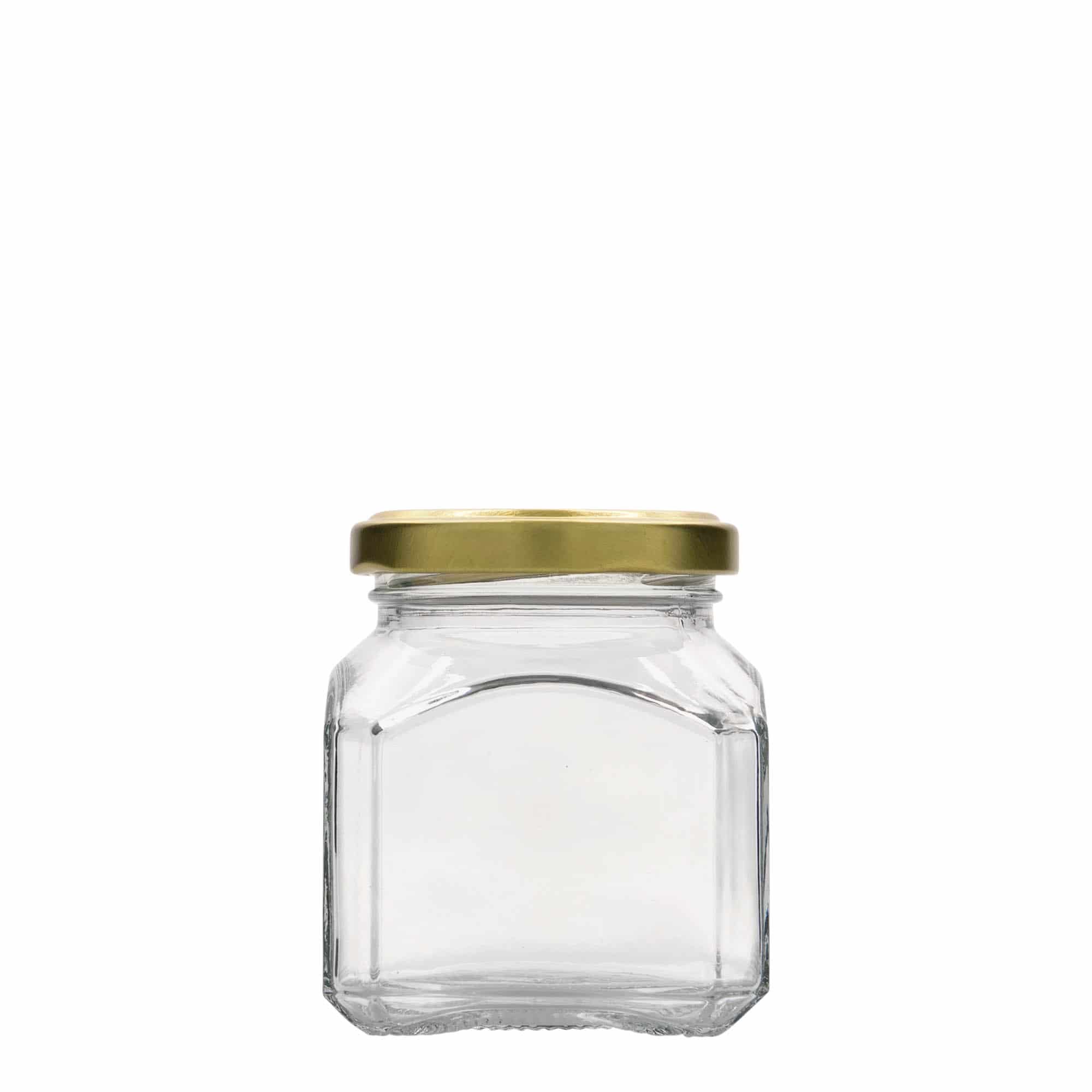 212 ml neljakandiline purk 'Milano', sulgur: twist-off (TO 58)