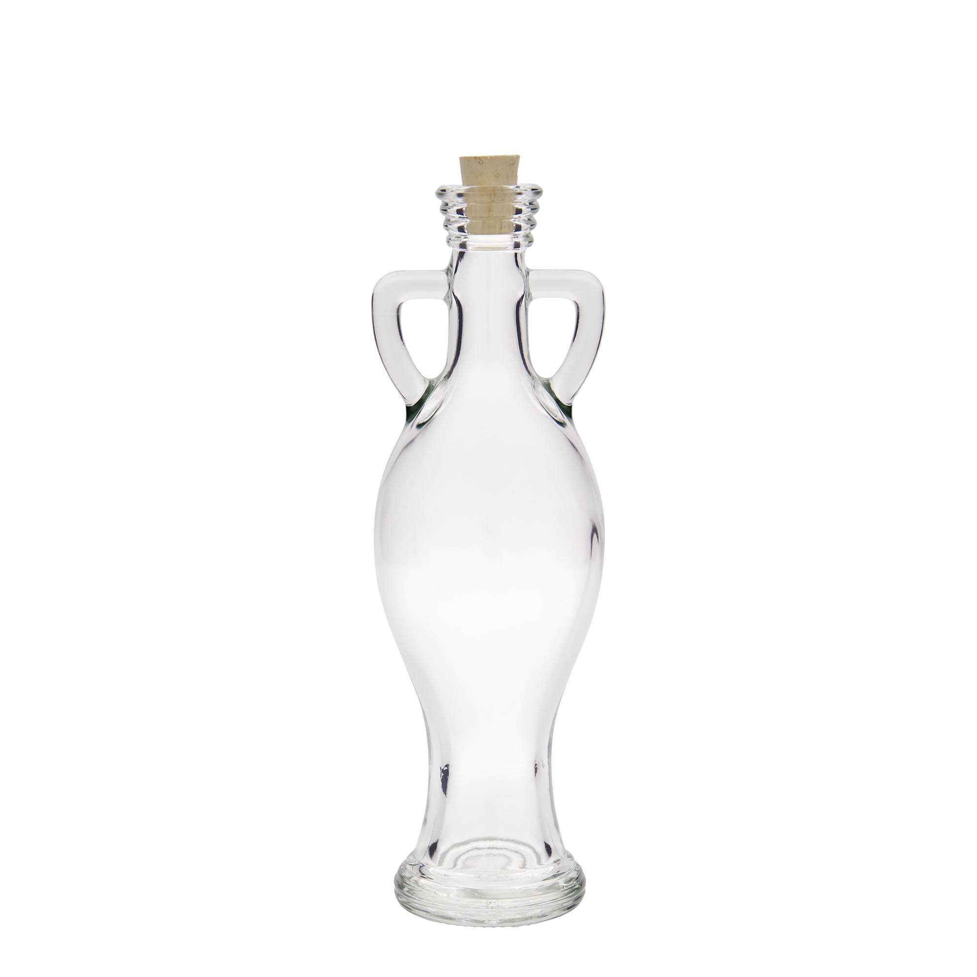200 ml klaaspudel 'Amphore', suuava: kork