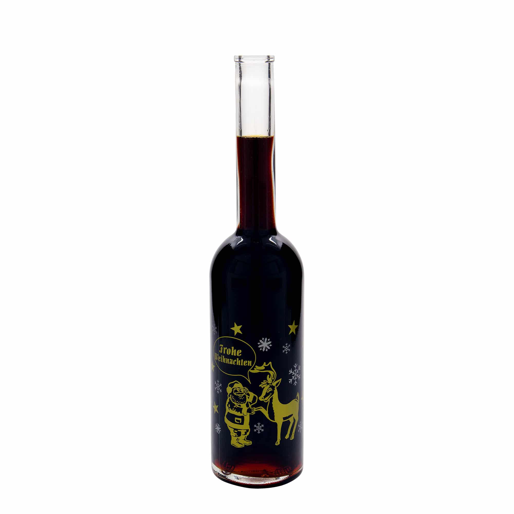 500 ml klaaspudel 'Opera', motiiv: ilutulestik, sulgur: kork