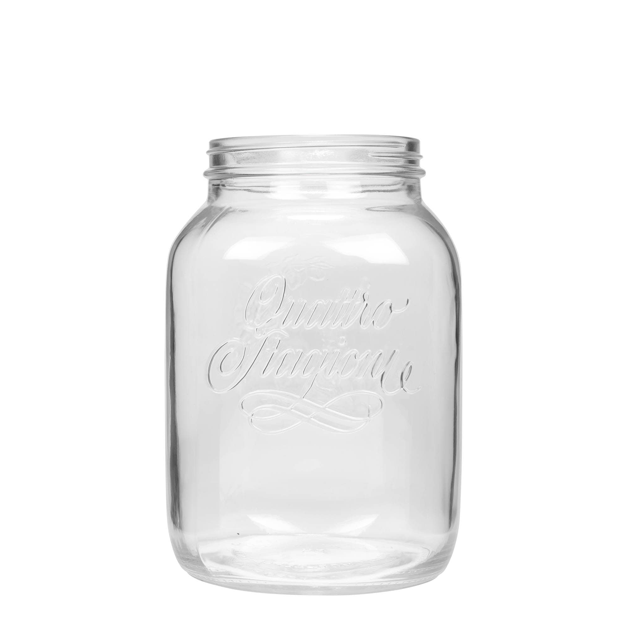 3.000 ml klaas „Quattro Stagioni“, avale: kruvikork