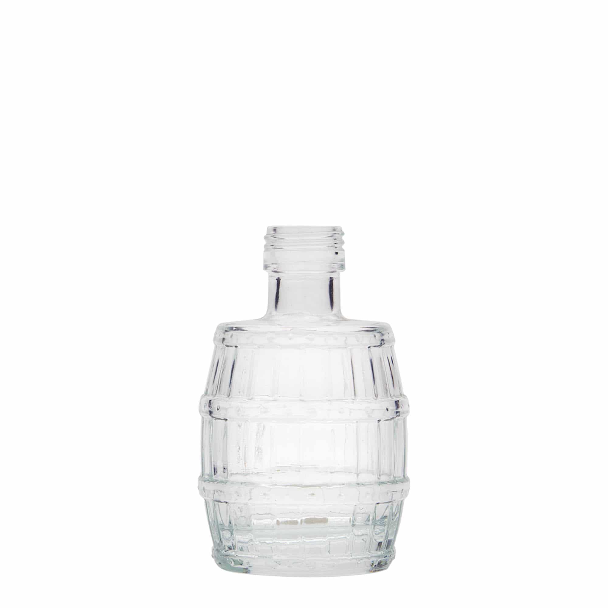100 ml klaaspudel 'Vaat', sulgur: PP 24