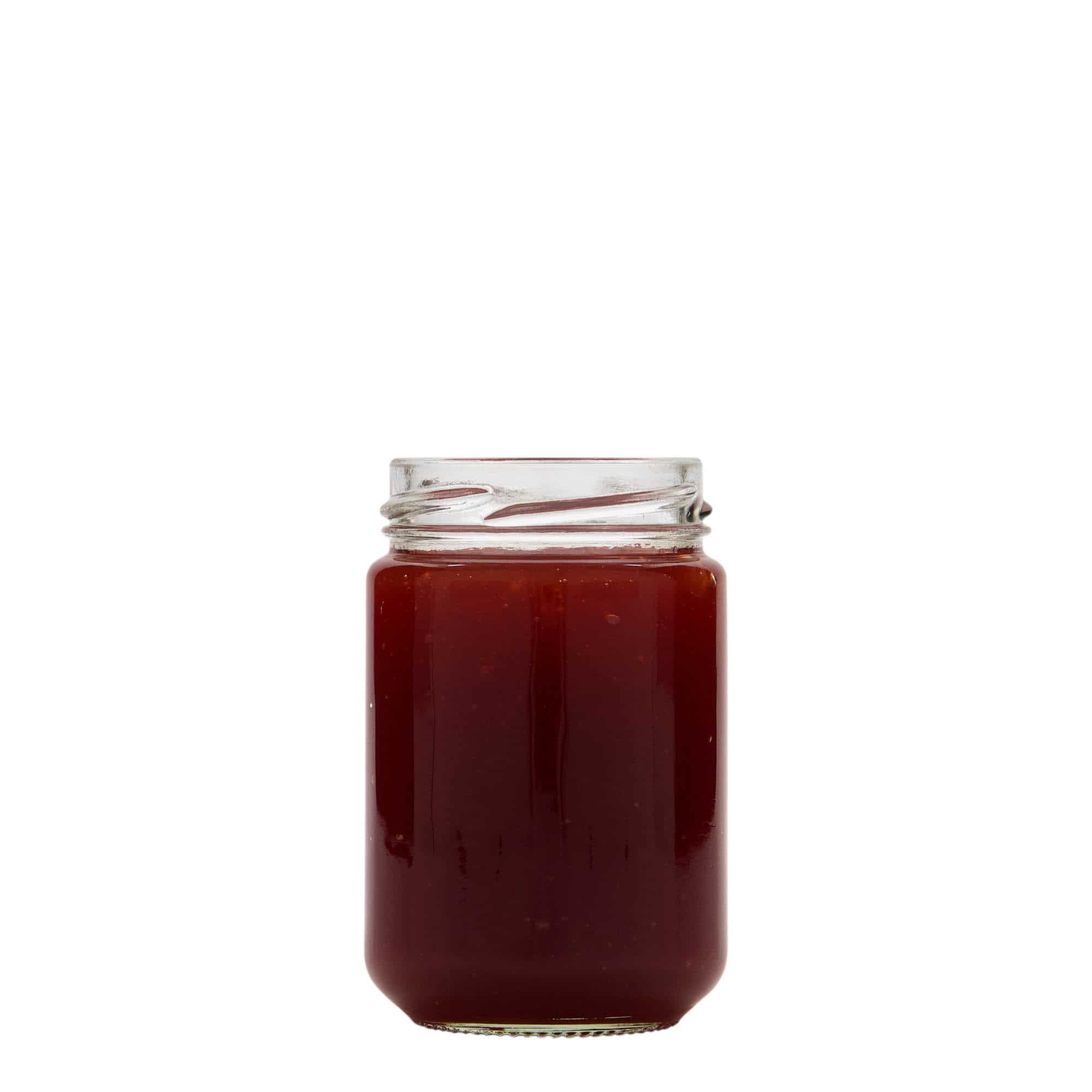 156 ml kõrge ümmargune purk, sulgur: twist-off (TO 53)