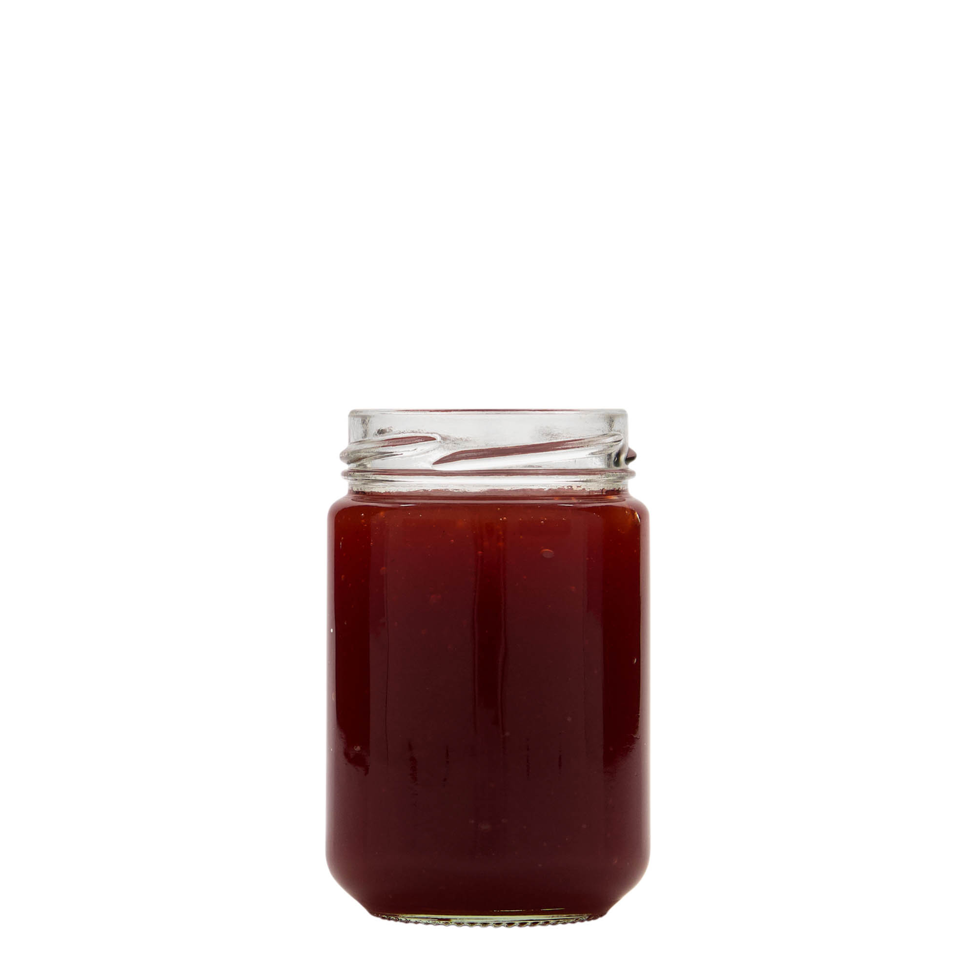 156 ml kõrge ümar klaas, suuava: keeratav kork (TO 53)