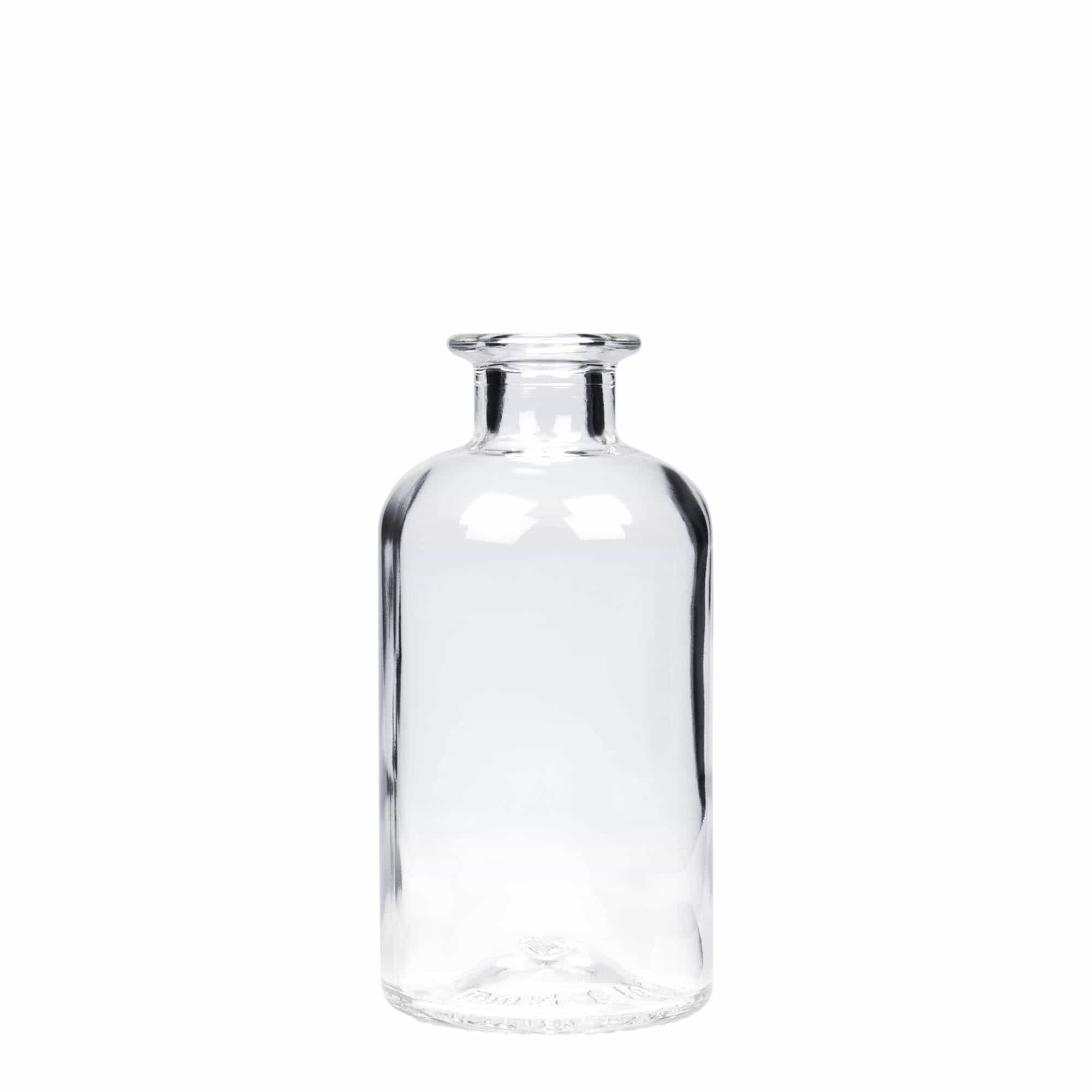 250 ml klaasist apteegipudel, sulgur: kork 250 ml klaasist apteegipudel, sulgur: kork