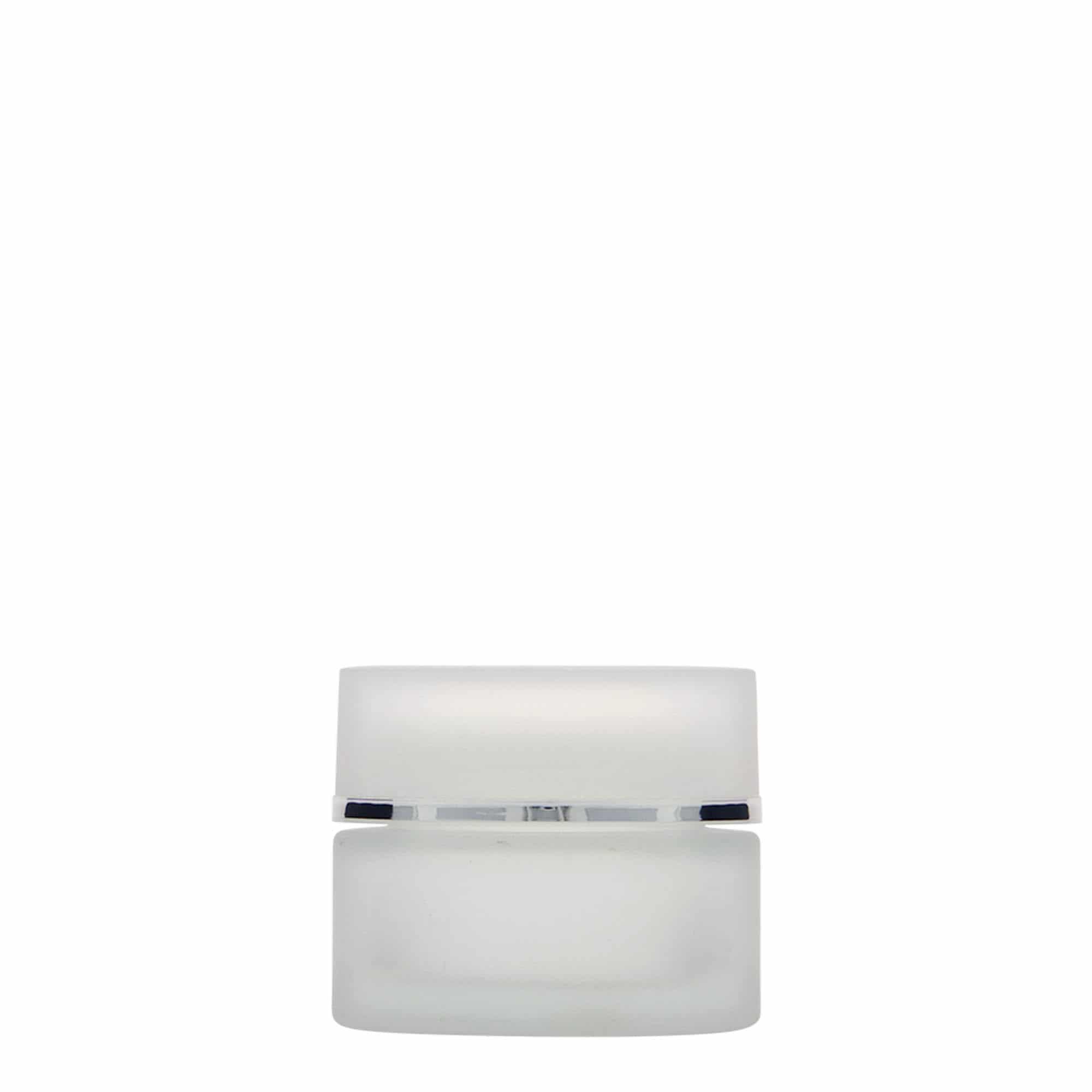 30 ml kosmeetikapurk 'Platin Edition', klaas, matt, sulgur: keeratav kaas