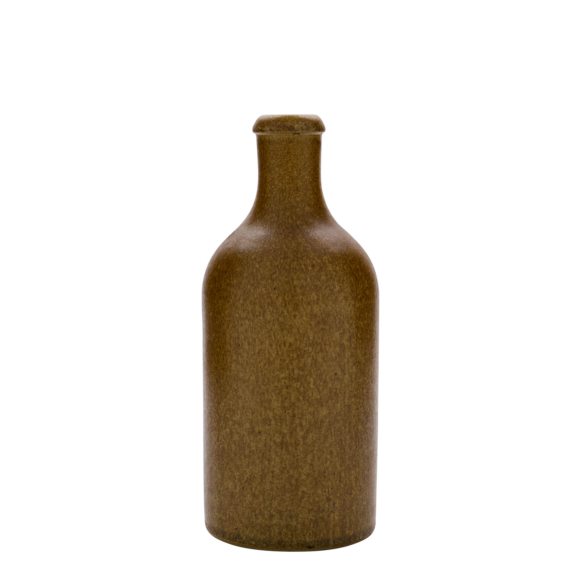 500 ml savikann, keraamiline, pruun-kristall, suu: kork