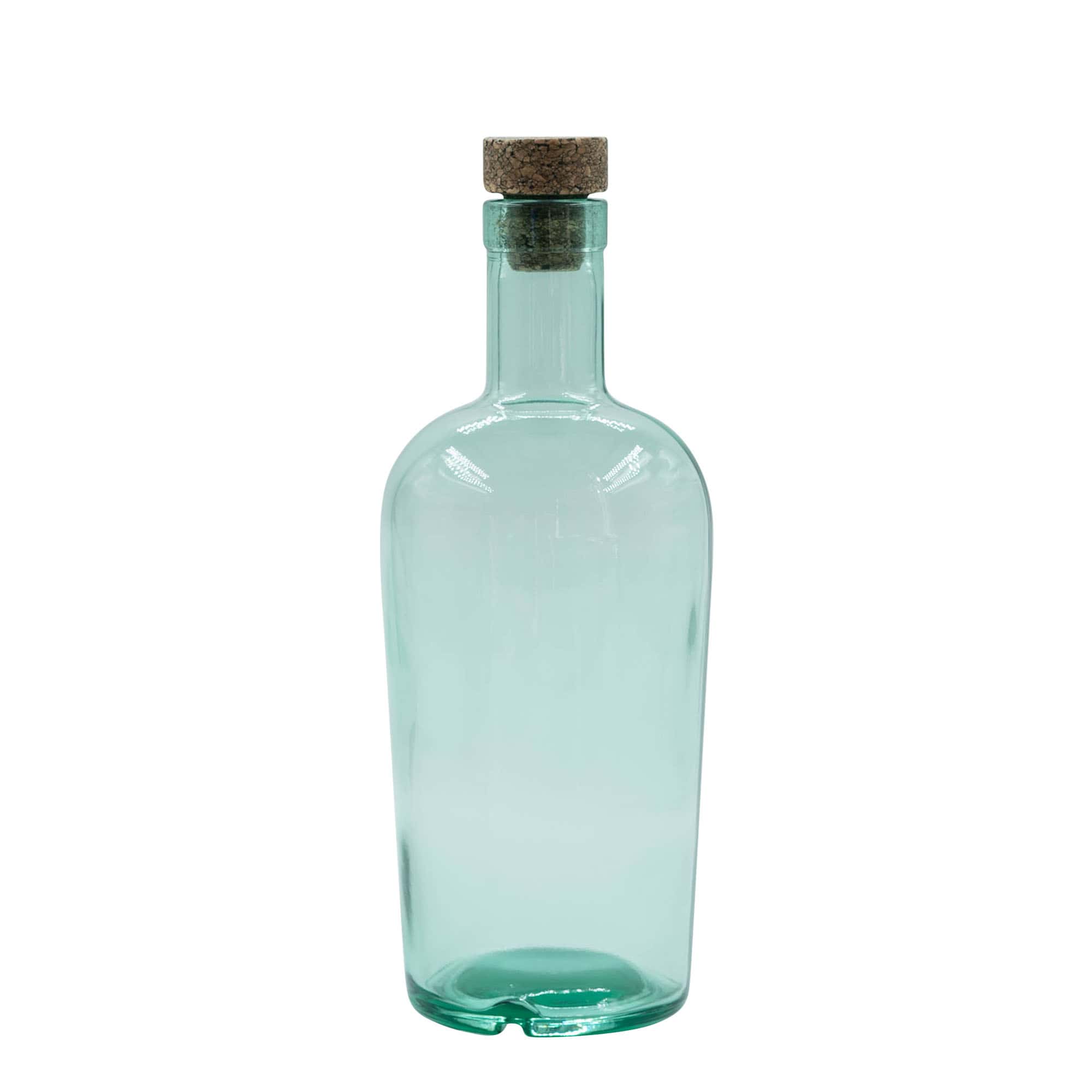 700 ml klaaspudel 'Teo Light', sulgur: kork