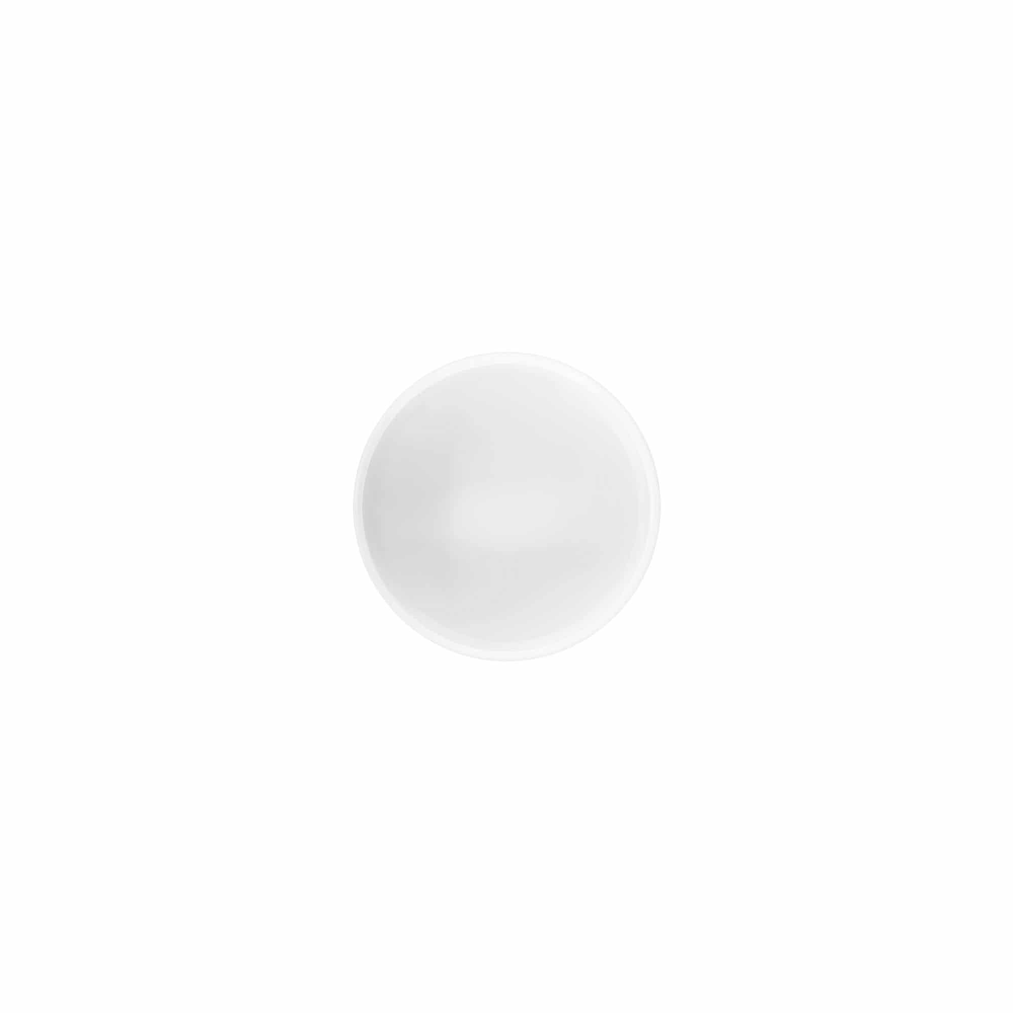 Keeratav kaas purgile 'White Line' 35 ml, PP-plast, valge