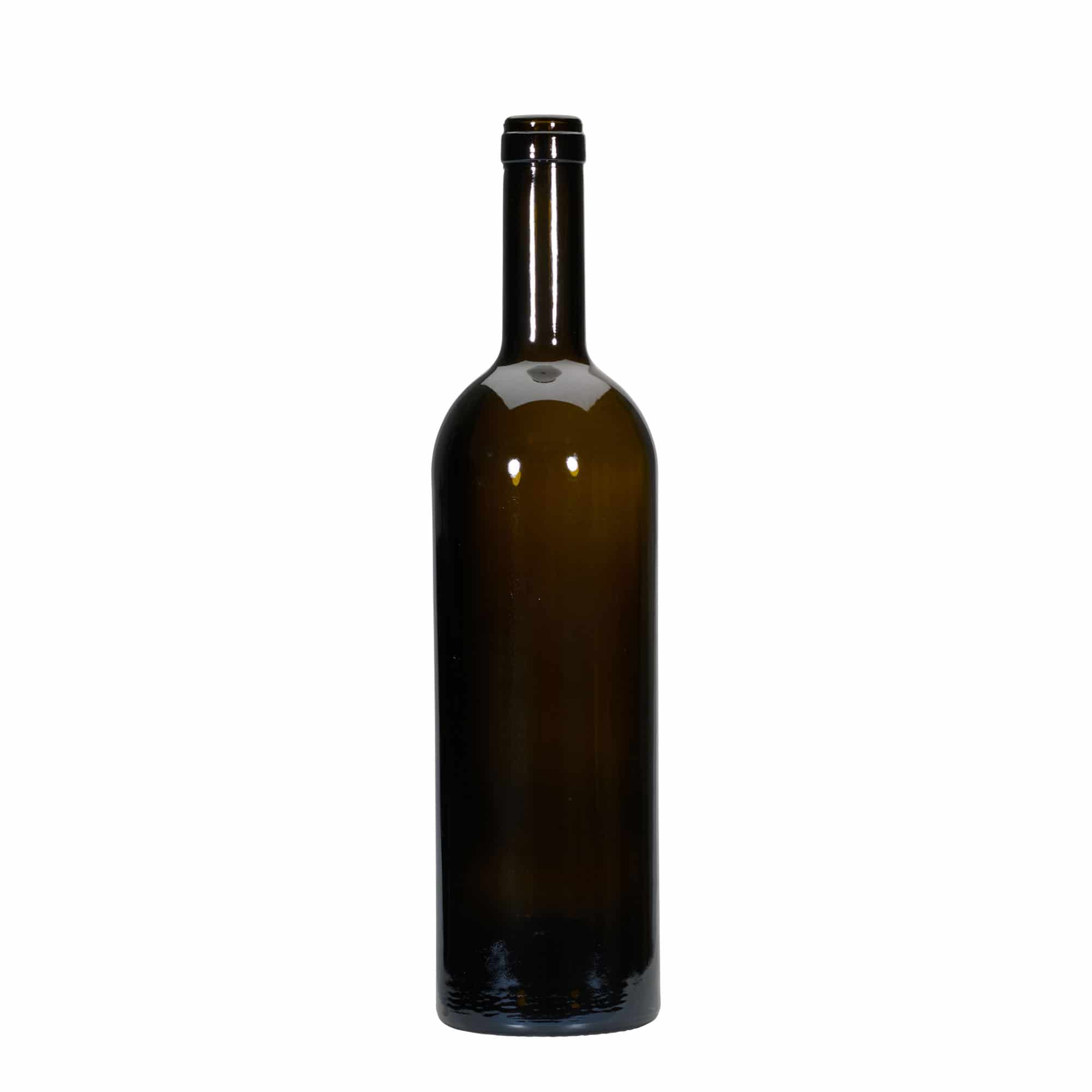 750 ml veinipudel 'Golia', antiikroheline, sulgur: kork 750 ml veinipudel 'Golia', antiikroheline, sulgur: kork