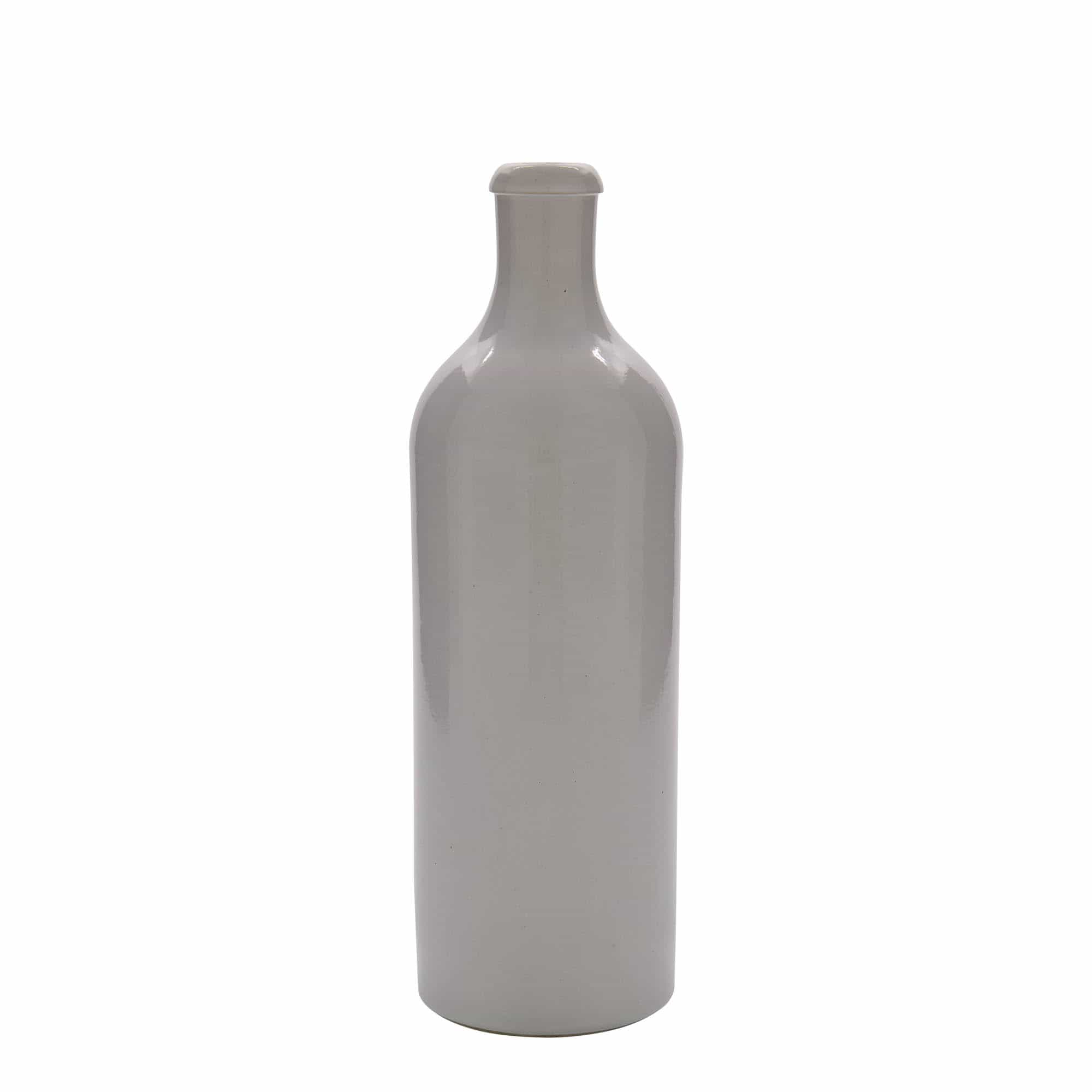 700 ml keraamiline pudel, kivikeraamika, valge, sulgur: kork 700 ml keraamiline pudel, kivikeraamika, valge, sulgur: kork