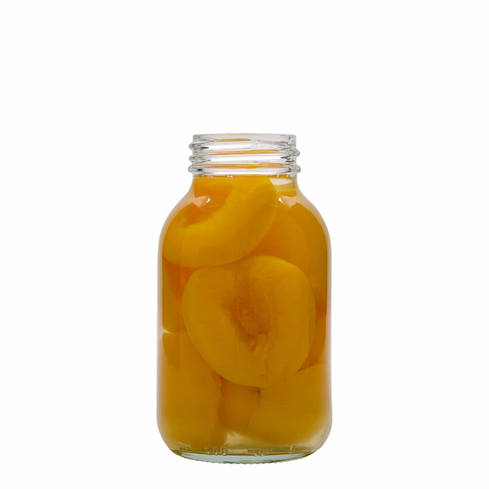 500 ml laia kaelaga purk, sulgur: DIN 55