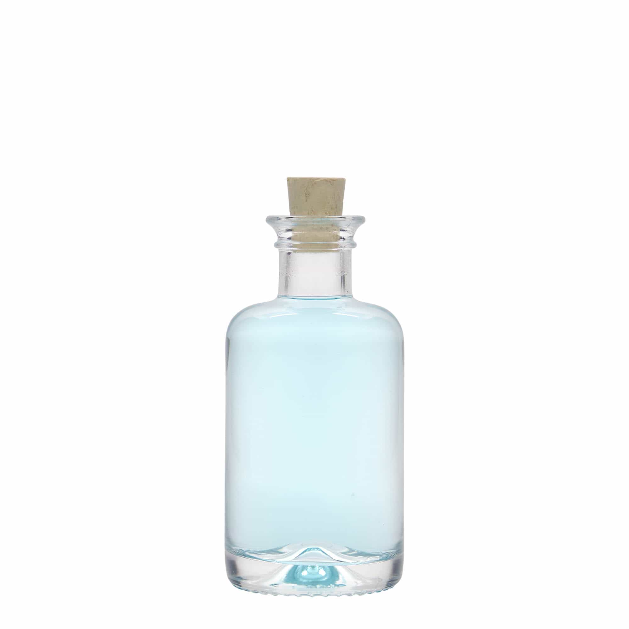 100 ml klaaspudel apteekrile, suu: kork