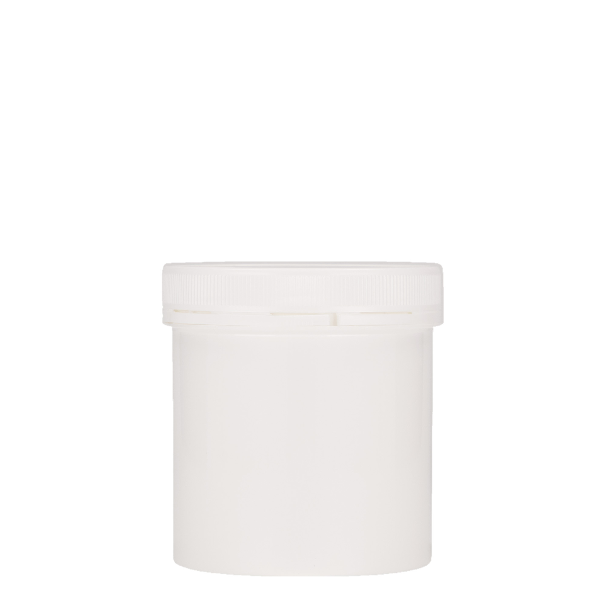 250 ml plasttoos 'Securilock', PP, valge, sulgur: keeratav kaas