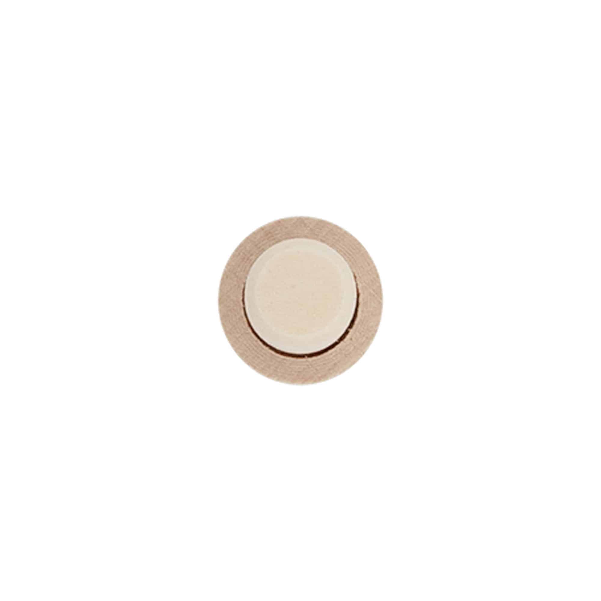 Käepideme kork 14 mm, puit/plastik, jaoks suuava: kork