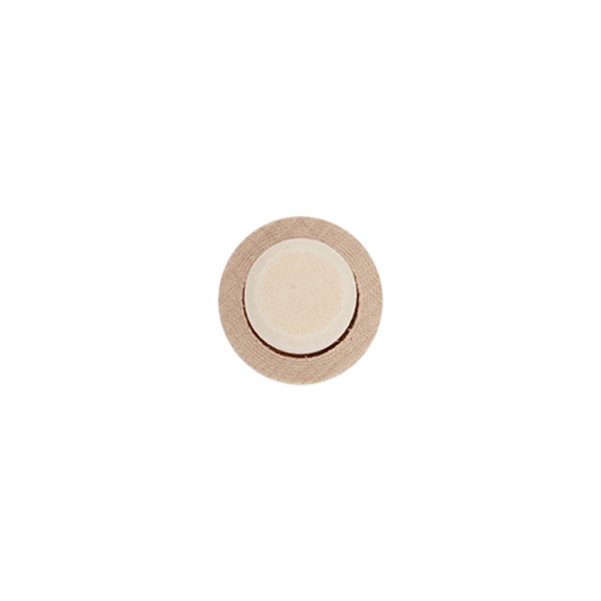 Käepideme kork 14 mm, puit/plastik, jaoks avale: kork