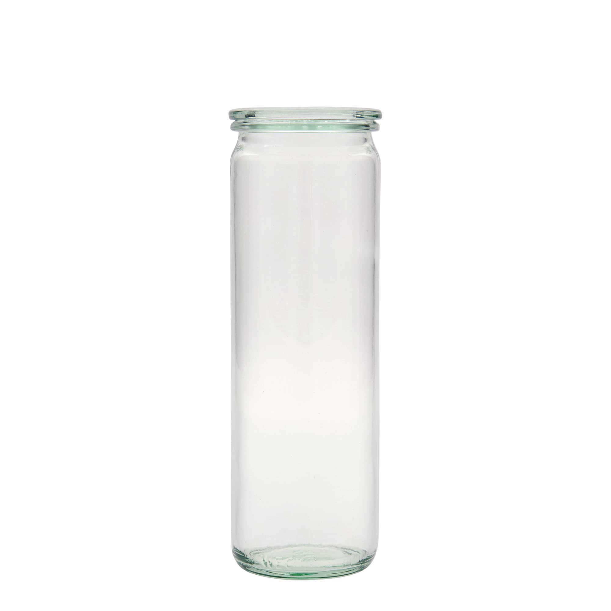 600 ml WECKi silinderpurk, sulgur: ümar serv 600 ml WECKi silinderpurk, sulgur: ümar serv