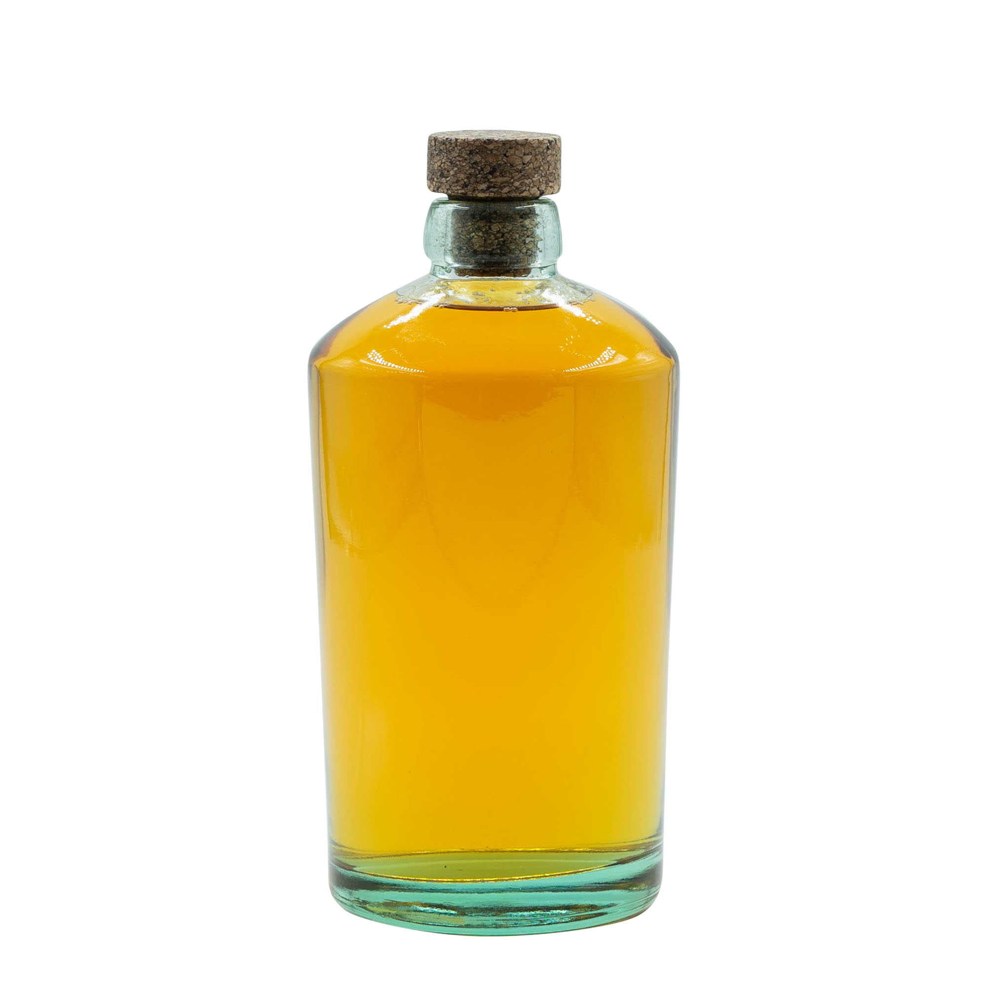 700 ml klaaspudel 'Barrel', sulgur: kork