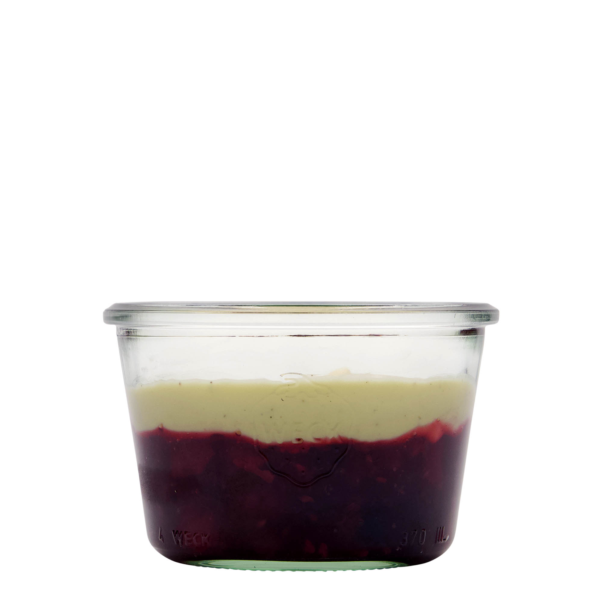 370 ml WECK-klaaspurk, suu: ümaräär 370 ml WECK-klaaspurk, suu: ümaräär