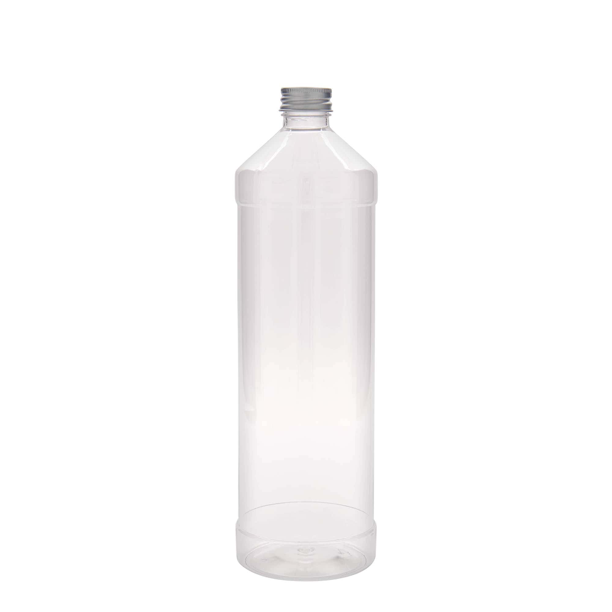 1000 ml PET-pudel 'Everytime', plast, sulgur: GPI 28/410