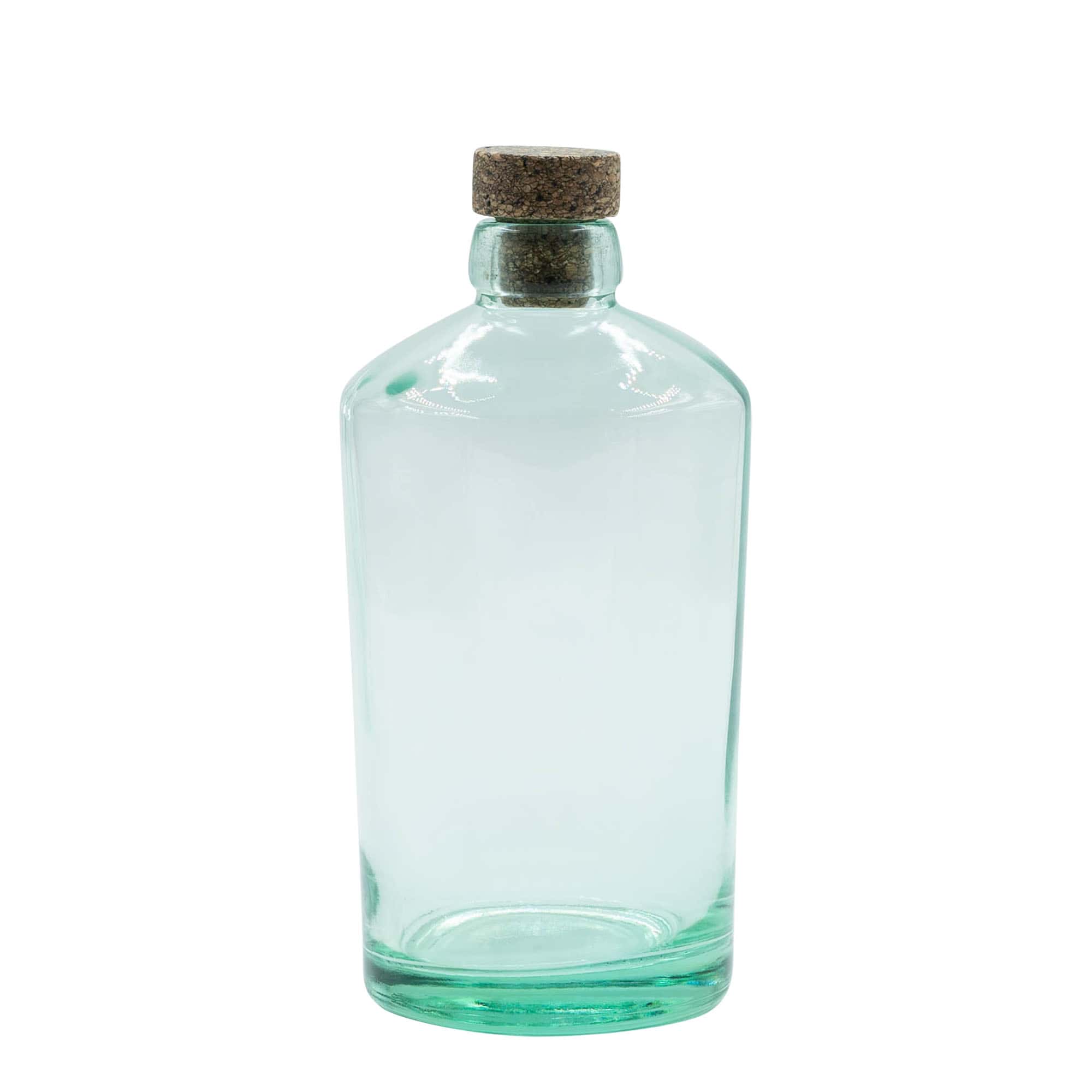 700 ml klaaspudel 'Barrel', sulgur: kork