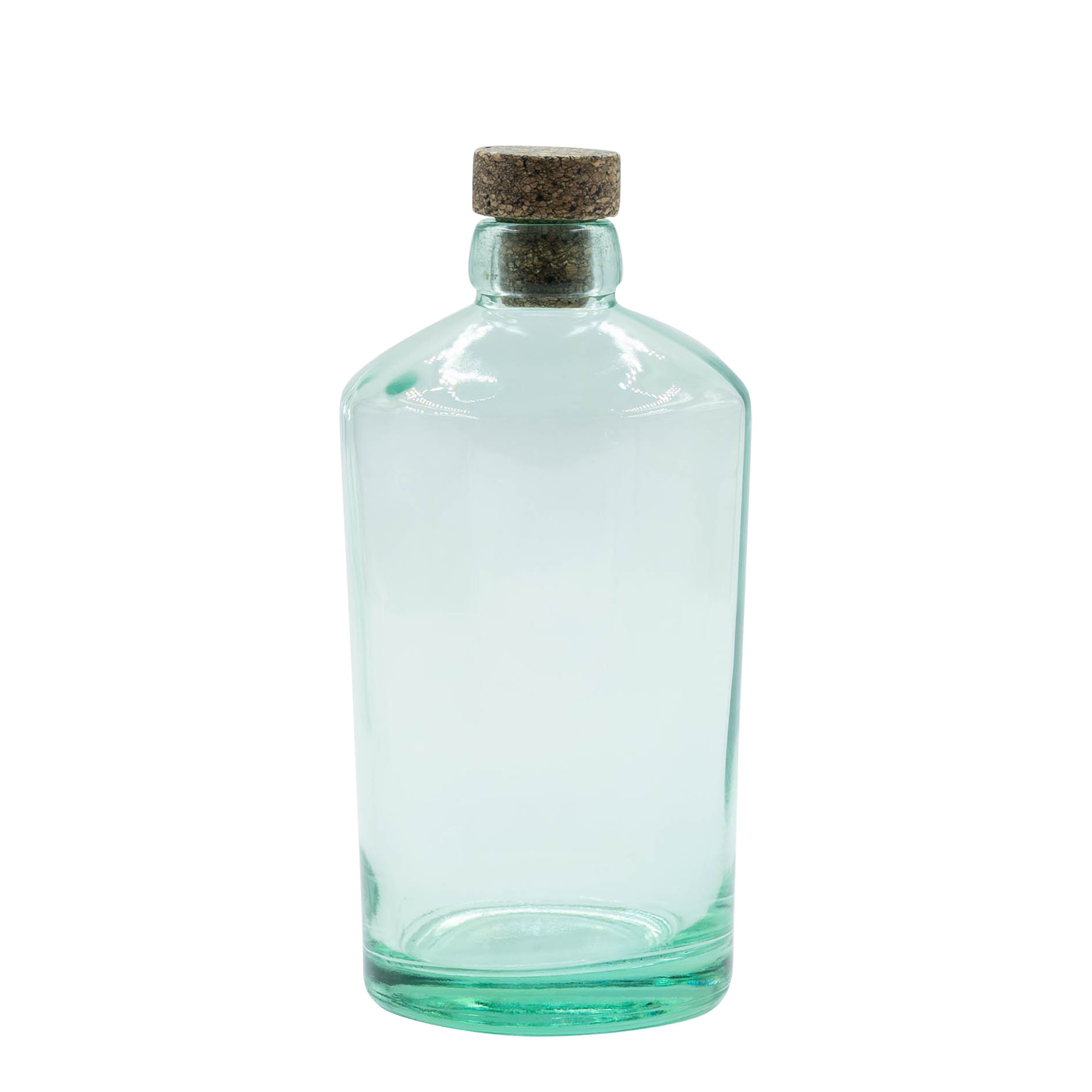 700 ml klaaspudel 'Barrel', sulgur: kork