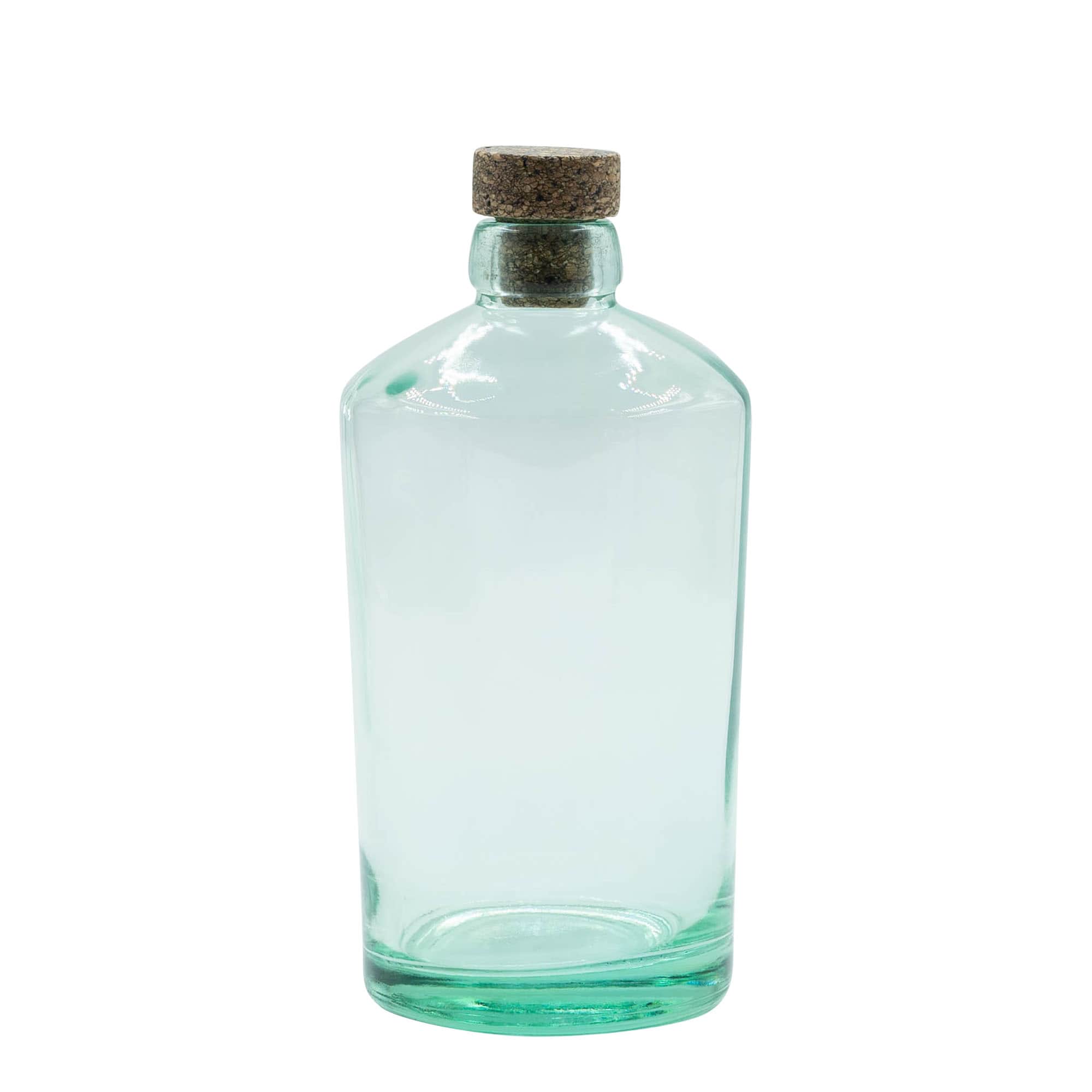 700 ml klaaspudel „Barrel“, avale: kork
