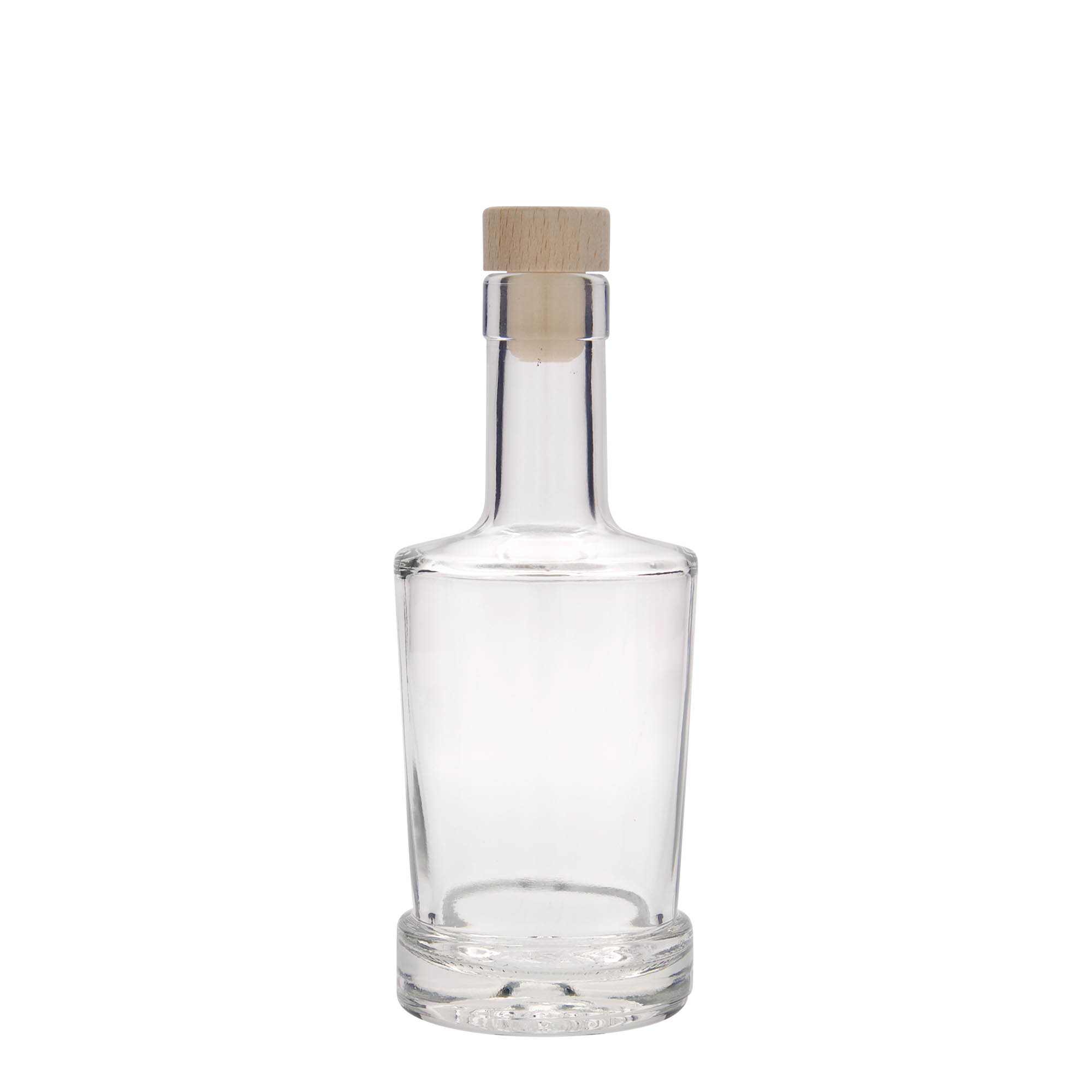 250 ml klaaspudel 'Deborah', suuava: kork