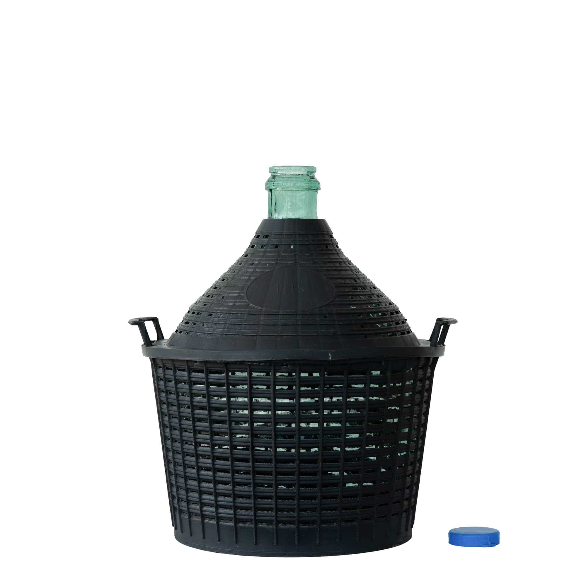 15 l pallonpudel kitsas kaelaga, klaas, avale: klapikaas