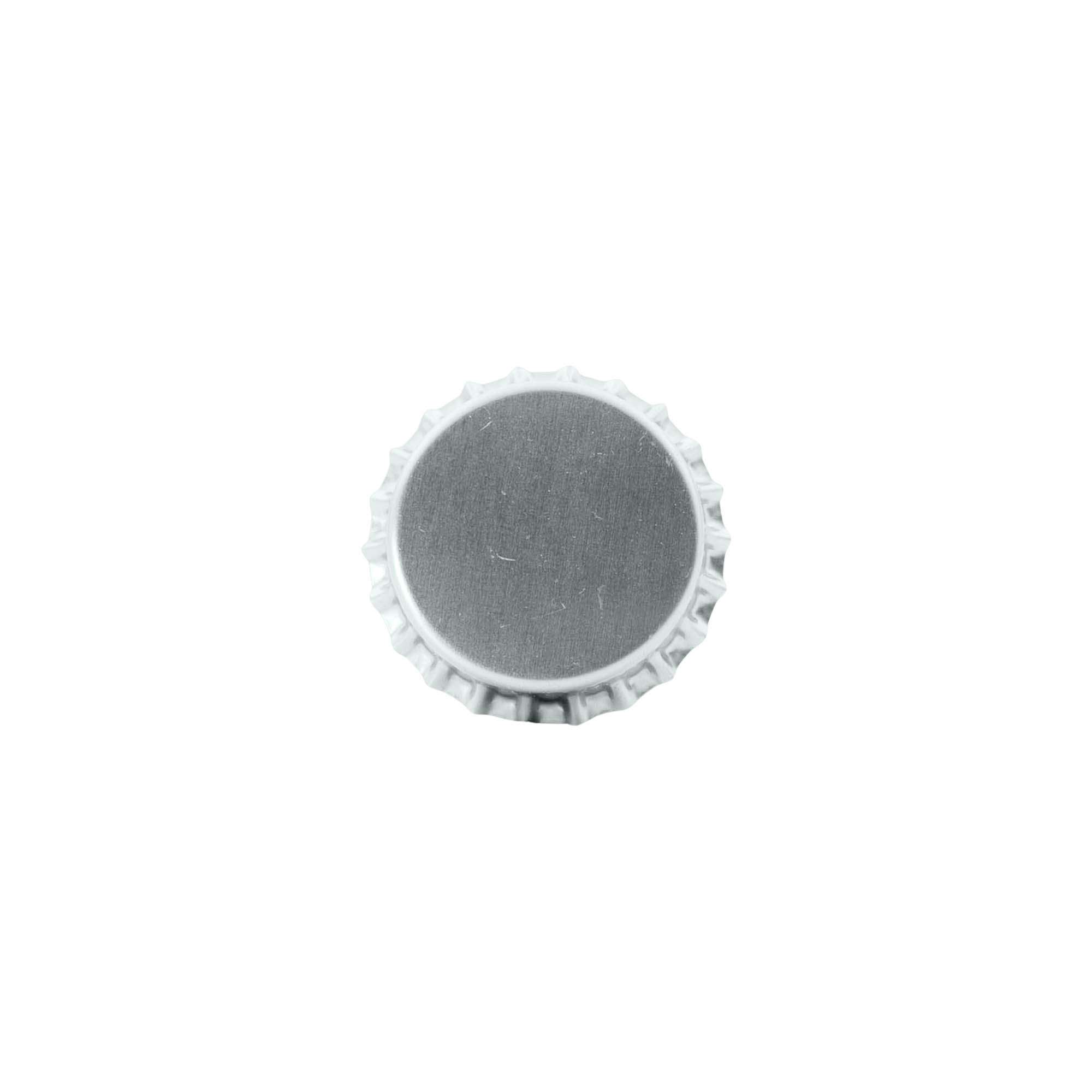 Kroonkorgid 29 mm, metall, hõbedane