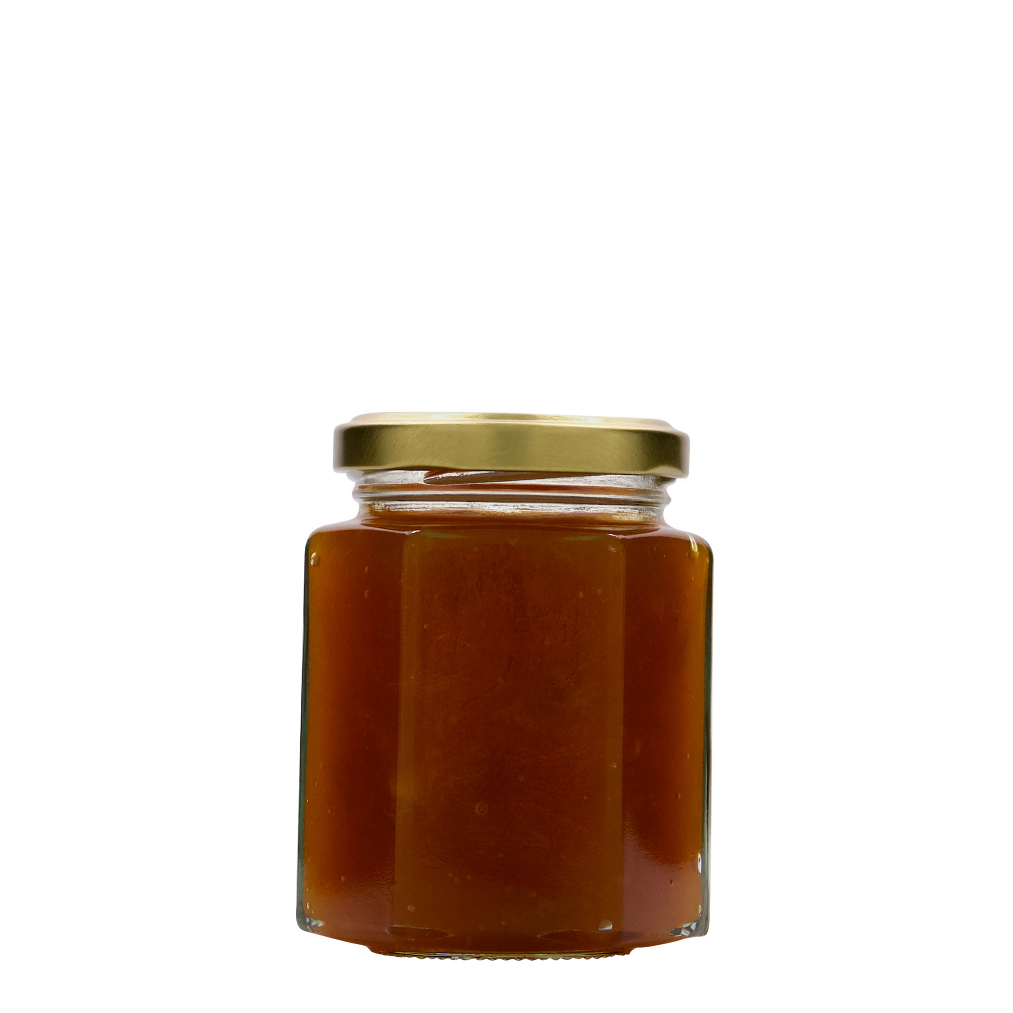 191 ml kuusnurkne klaaspurk, ava: keeratav (TO 58) 191 ml kuusnurkne klaaspurk, ava: keeratav (TO 58)