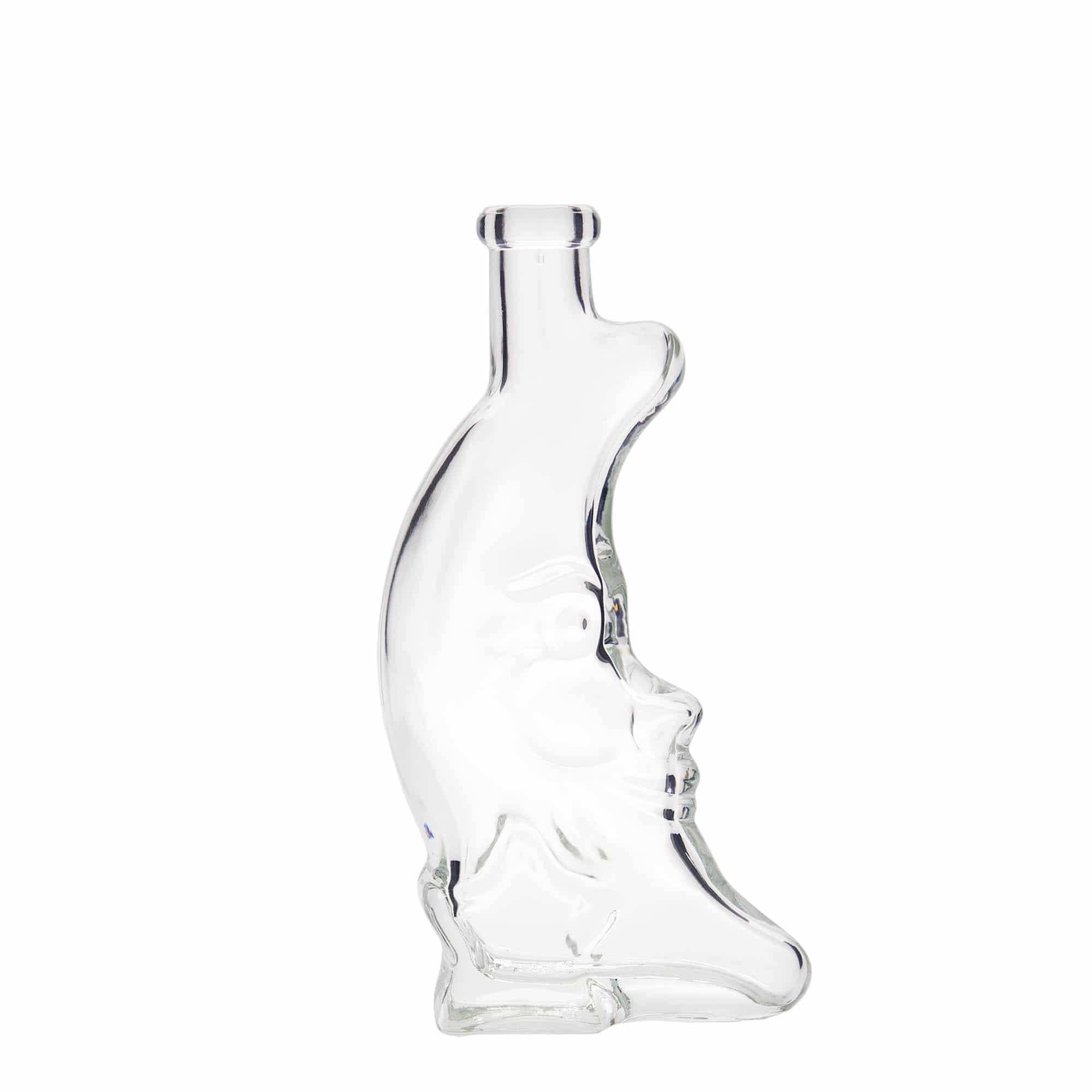 200 ml klaaspudel 'Kuu', sulgur: kork