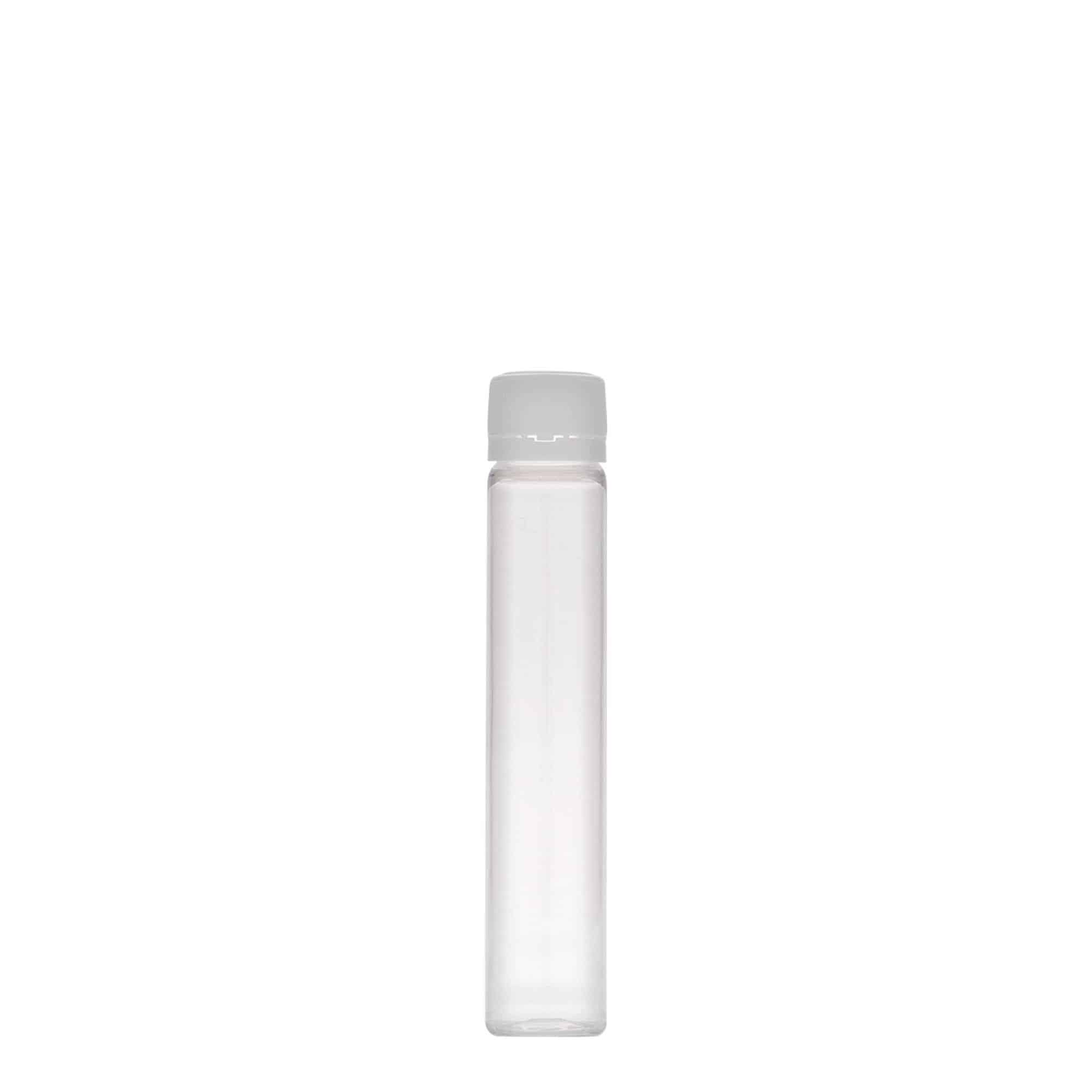 25 ml PET-toruke, plastik, suue: kruvikork