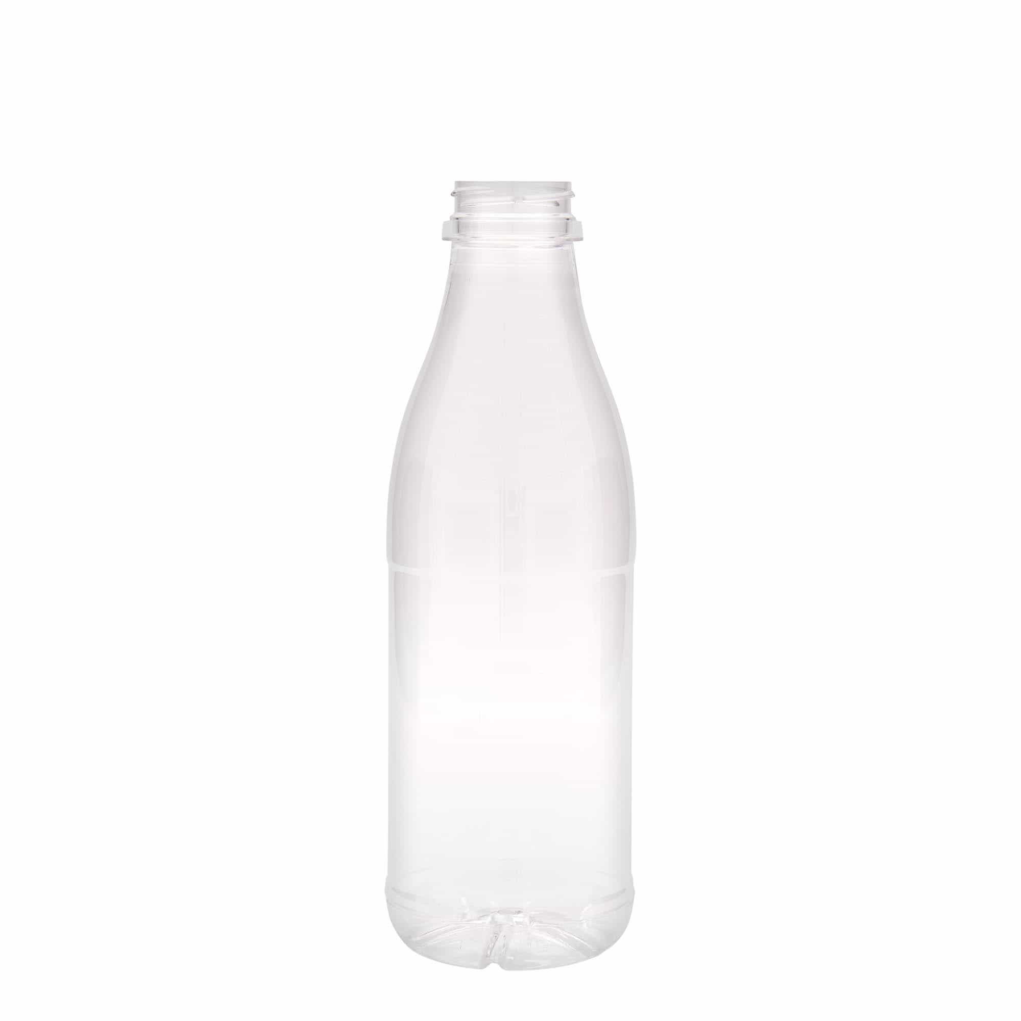 750 ml PET-pudel 'Milk and Juice', plast, sulgur: 38 mm 750 ml PET-pudel 'Milk and Juice', plast, sulgur: 38 mm