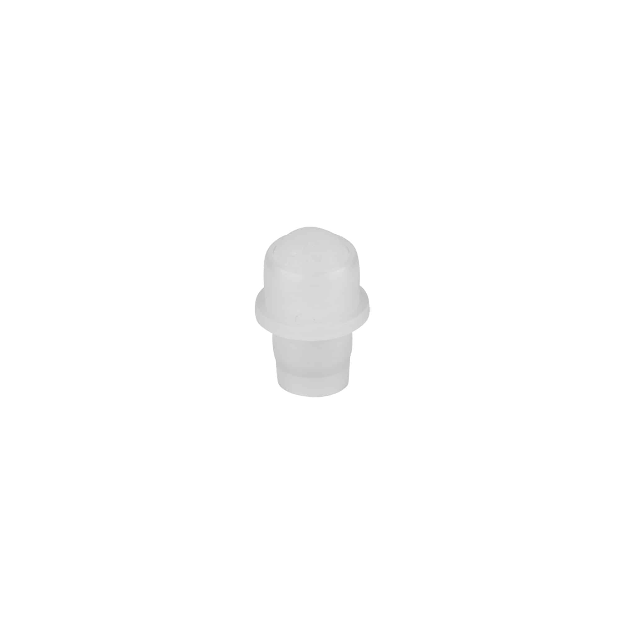 Kasutus 10 ml rullpudelile, LDPE-plast, naturaalne Kasutus 10 ml rullpudelile, LDPE-plast, naturaalne
