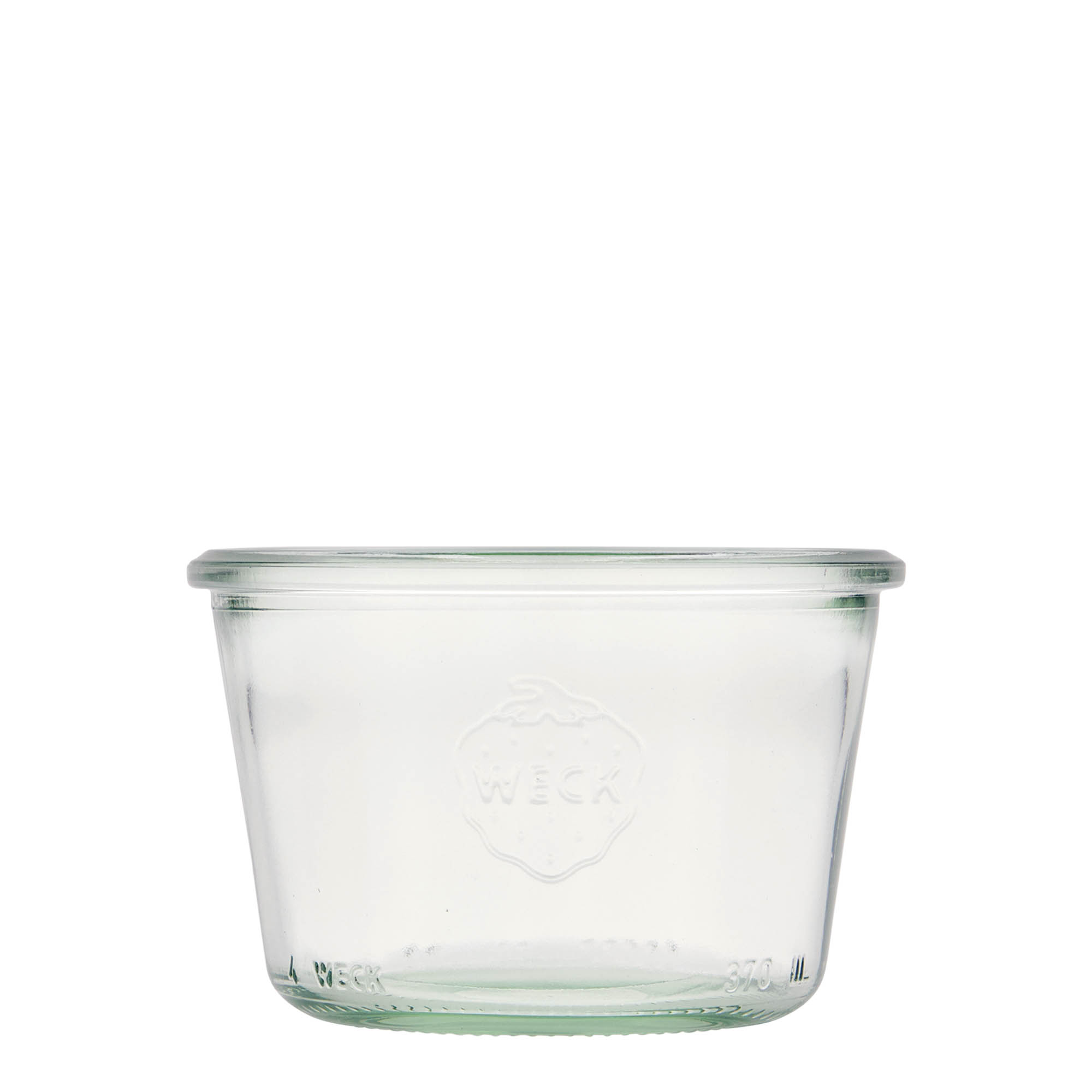 370 ml WECK-klaaspurk, suu: ümaräär 370 ml WECK-klaaspurk, suu: ümaräär