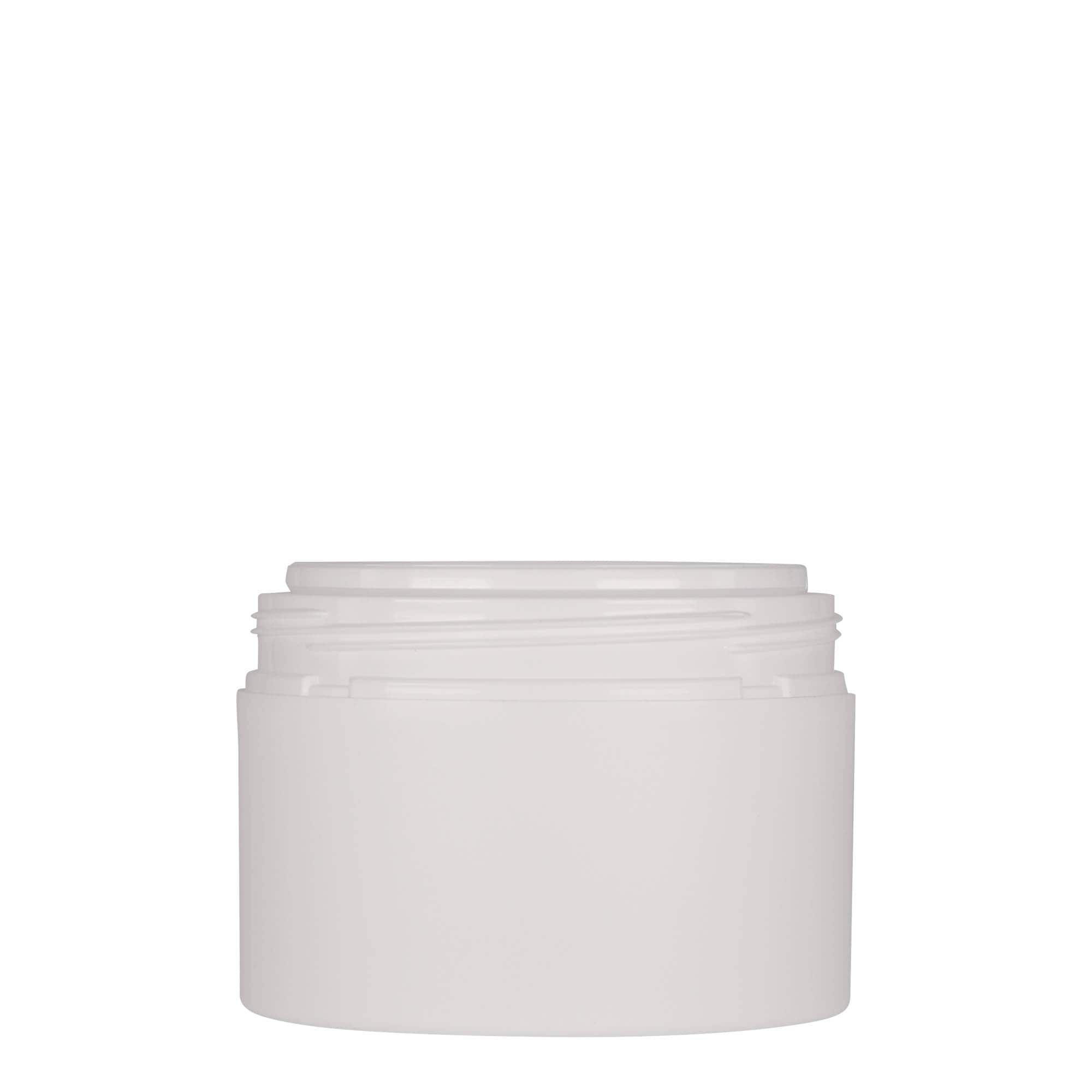 250 ml plasttoos 'Antonella', PP, valge, sulgur: keeratav kaas