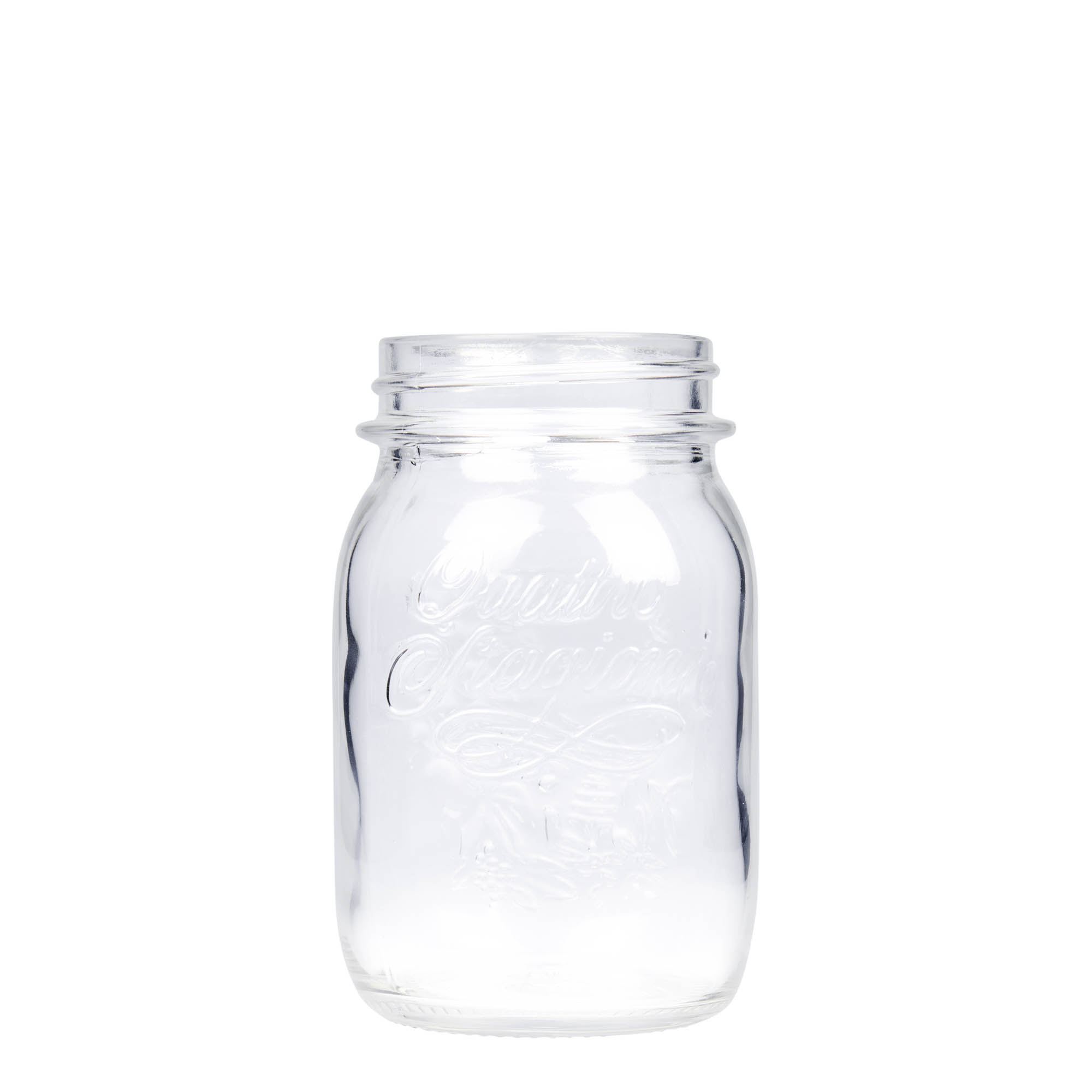 500 ml klaas „Quattro Stagioni“, avale: keeratava korgiga