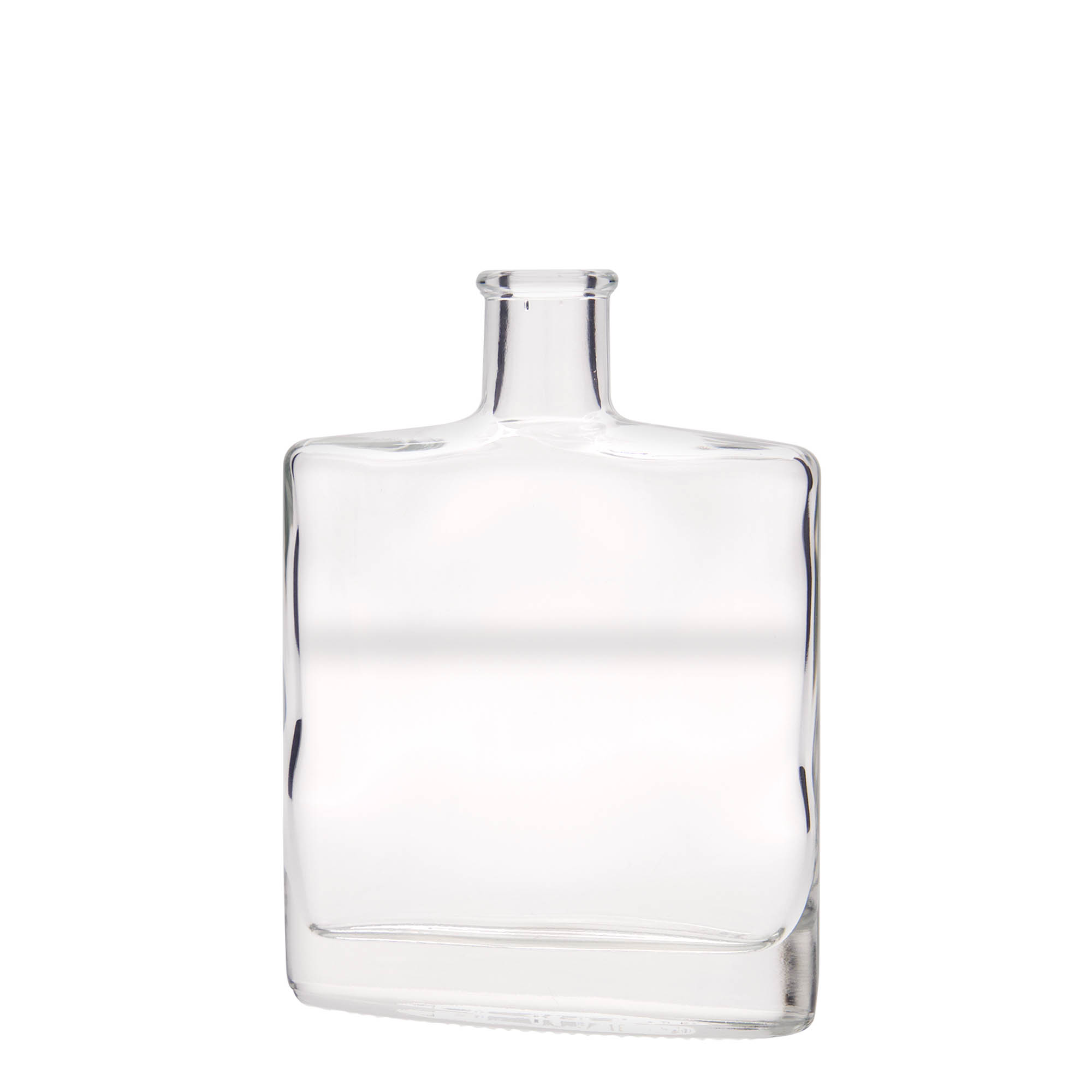 350 ml klaaspudel 'Zorbas', ovaalne, sulgur: kork