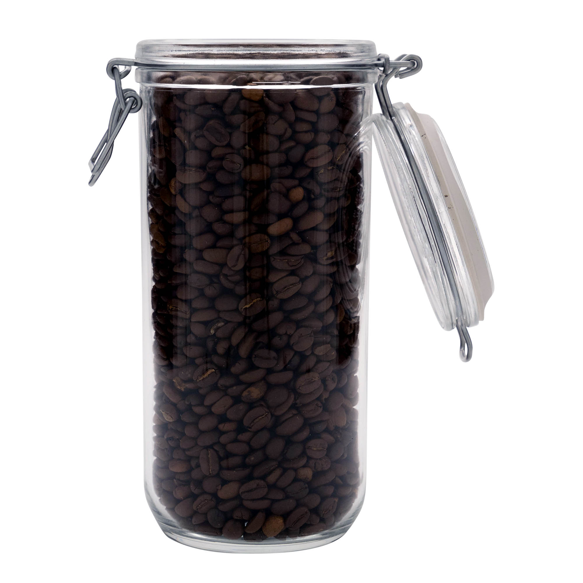 1 000 ml traatklambriga klaaspurk 'Fido', ava: traatklambriga sulgur