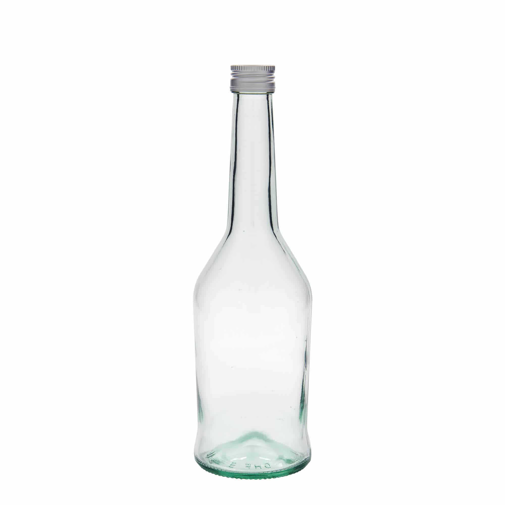 500 ml klaasist piiritusepudel, sulgur: PP 28