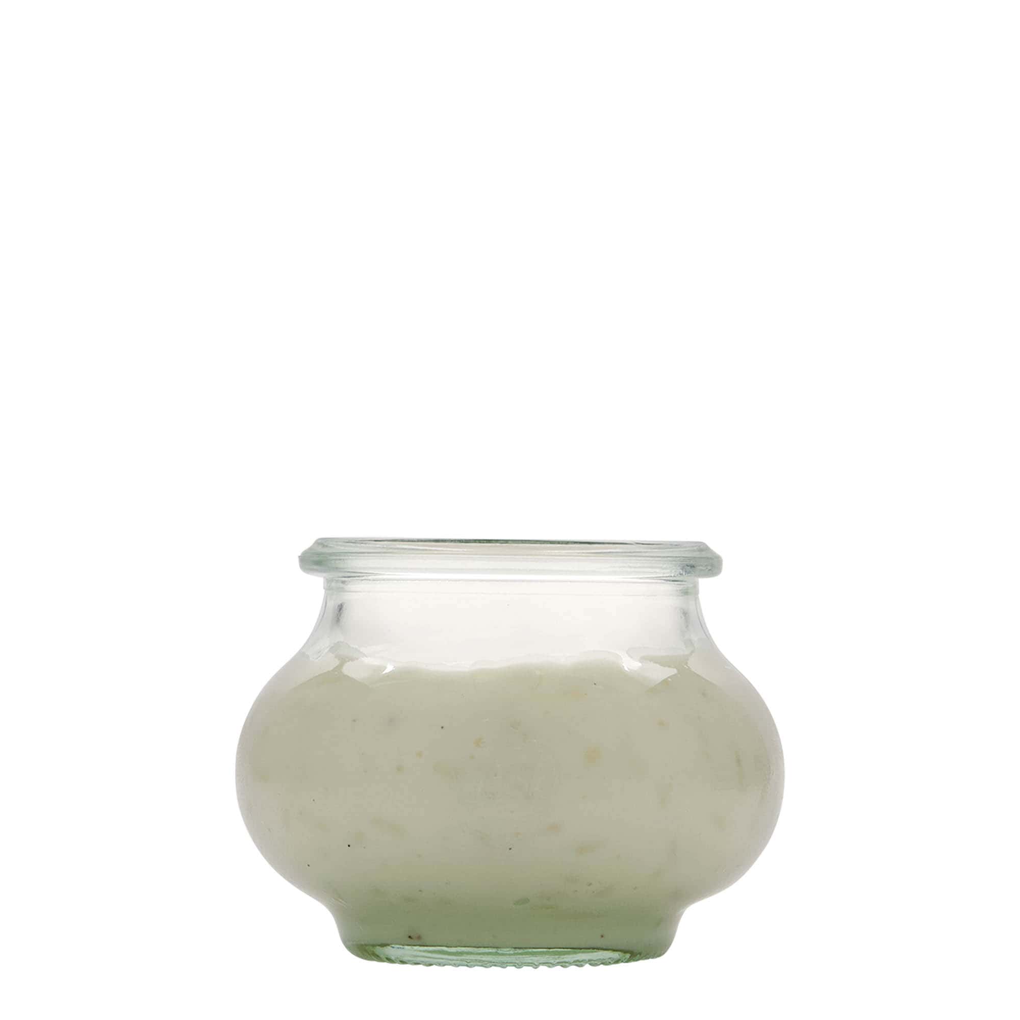 220 ml WECK-ehteteglas, suu: ümar serv